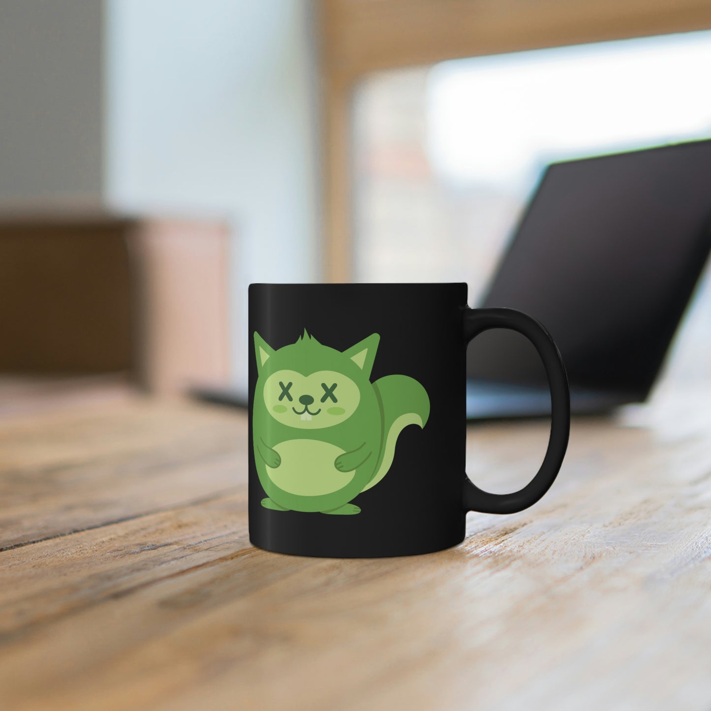 DEADIMALS SQUIRREL COFFEE MUG - HALLOWEEN COLLECTION