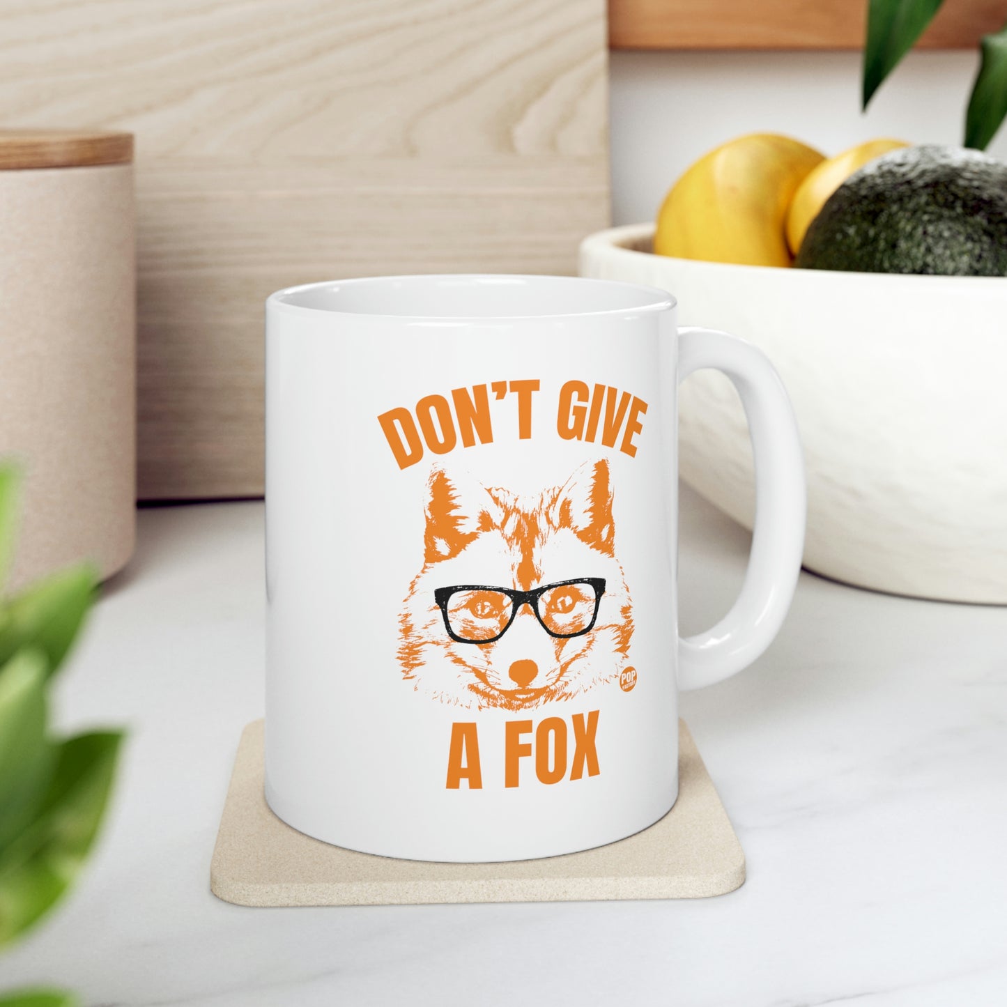 DON'T GIVE A FOX COFFEE MUG