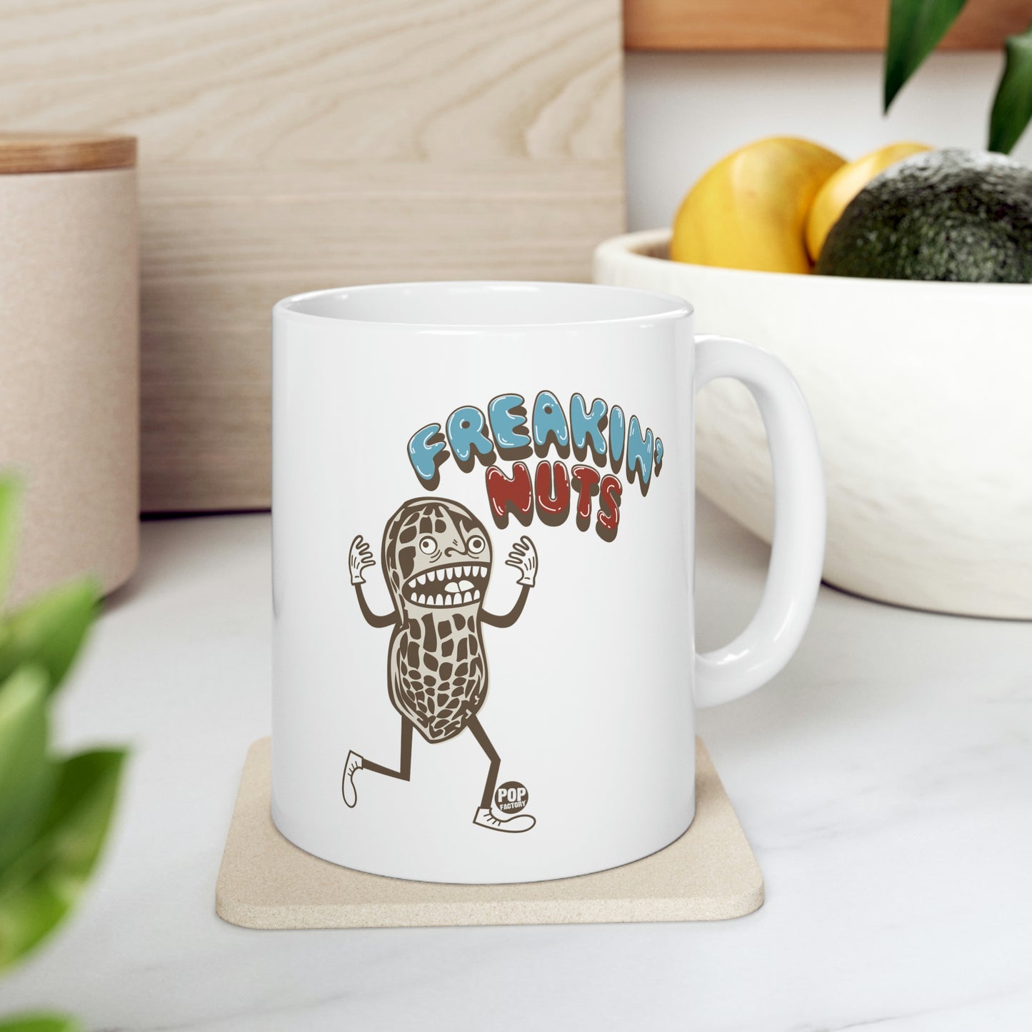 FREAKIN NUTS COFFEE MUG