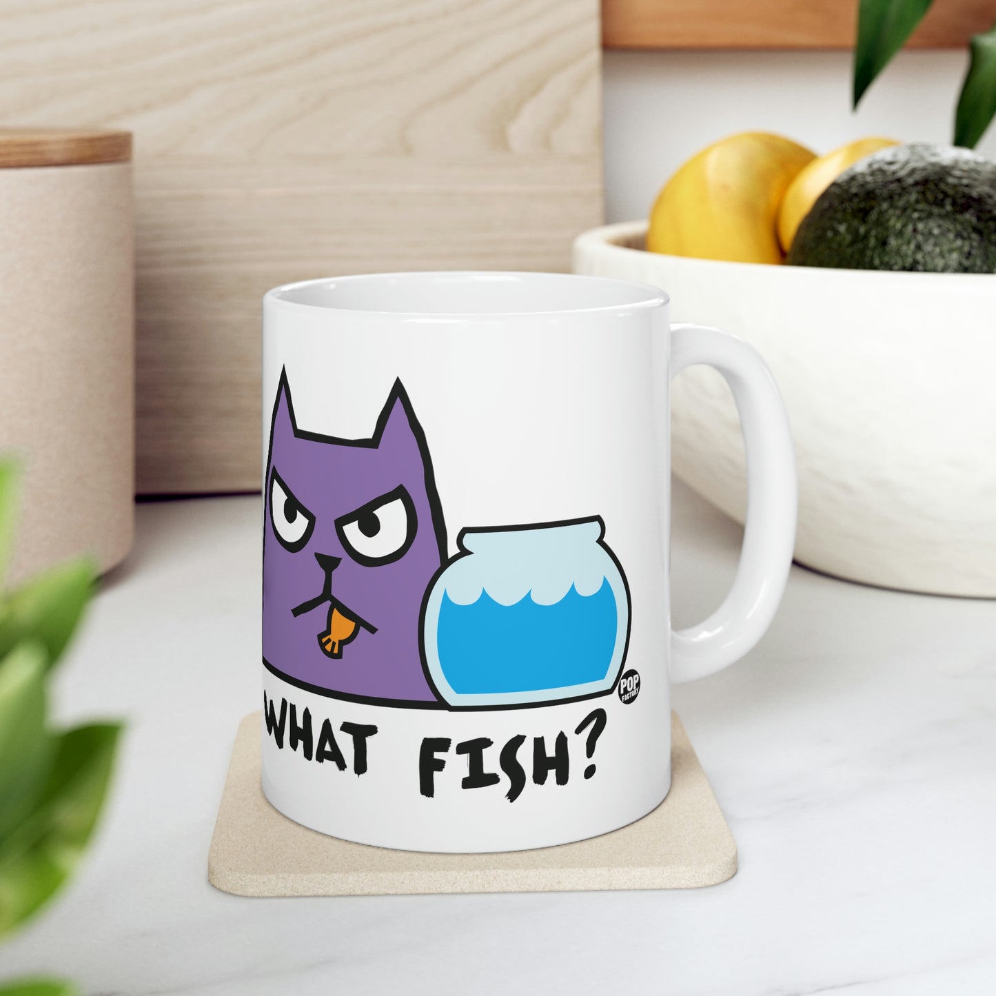 What Fish Cat Mug