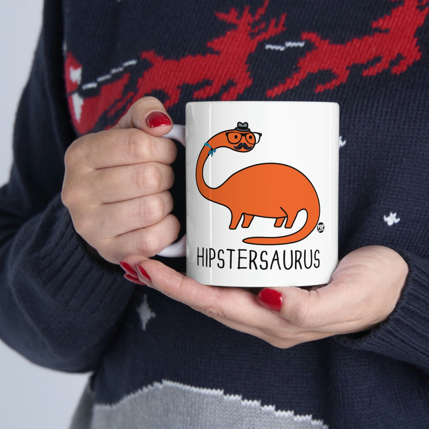 HIPSTERSAURUS COFFEE MUG