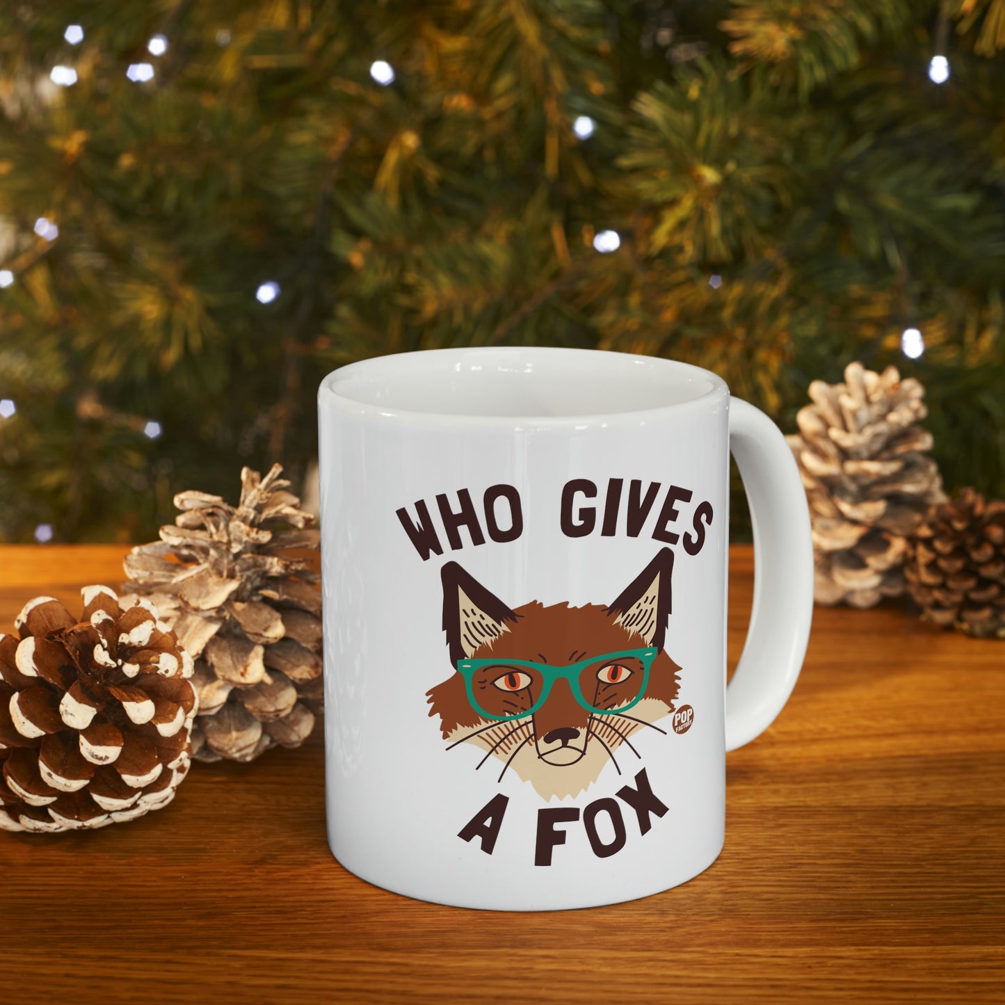 Who Give A Fox Mug