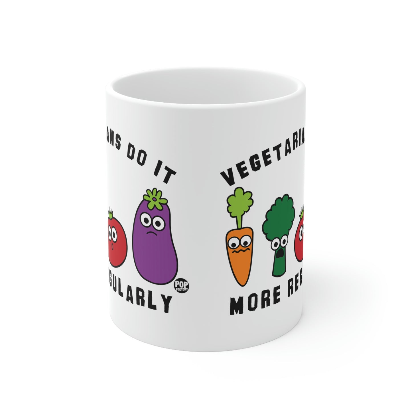 Vegetarians Do More Regular Mug