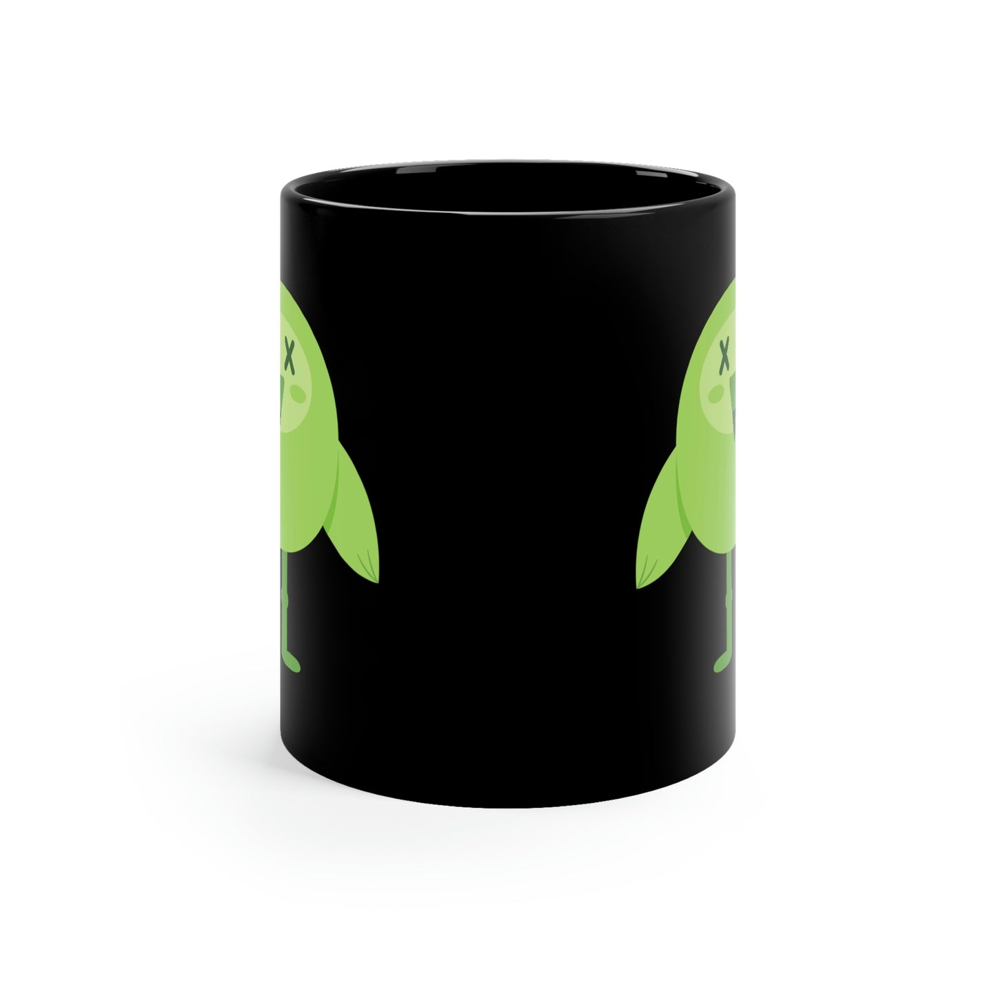 DEADIMALS FLAMINGO COFFEE MUG - Halloween Edition