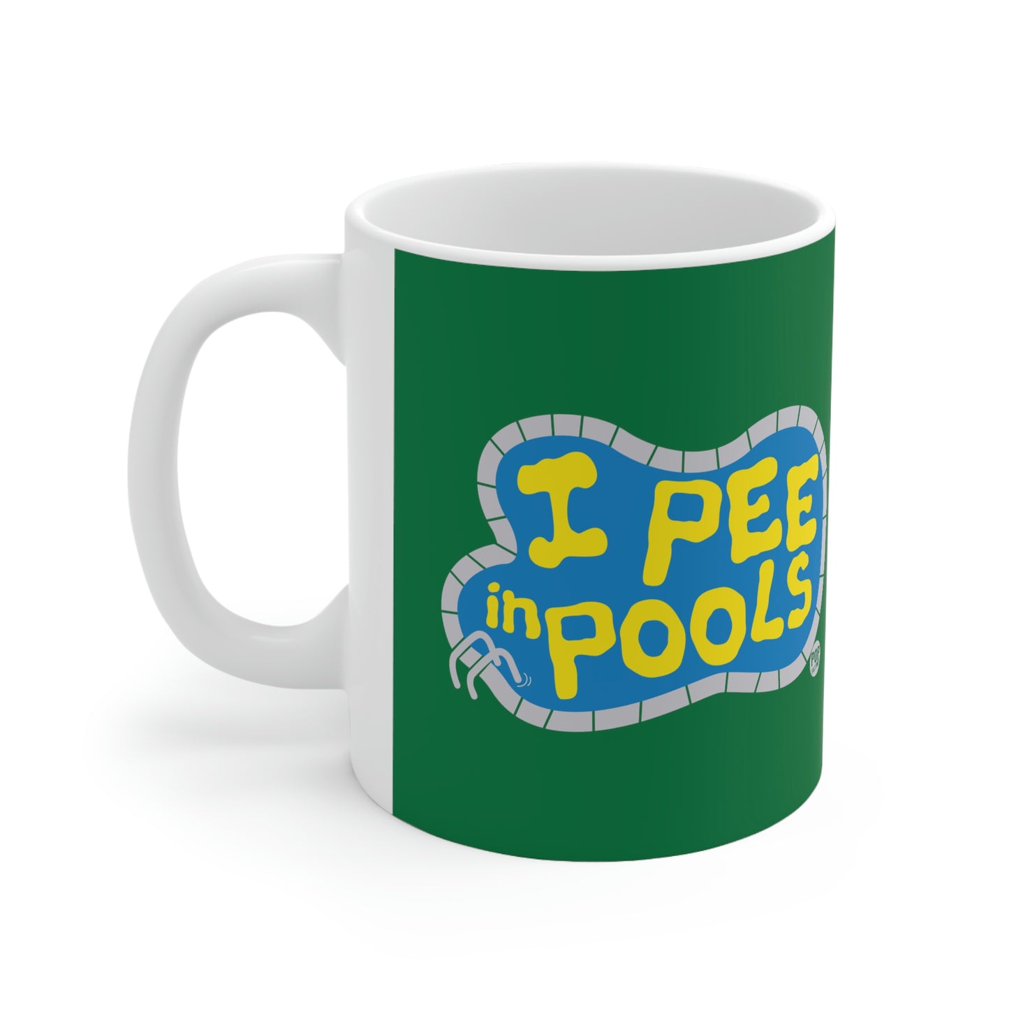 I PEE IN POOLS COFFEE MUG