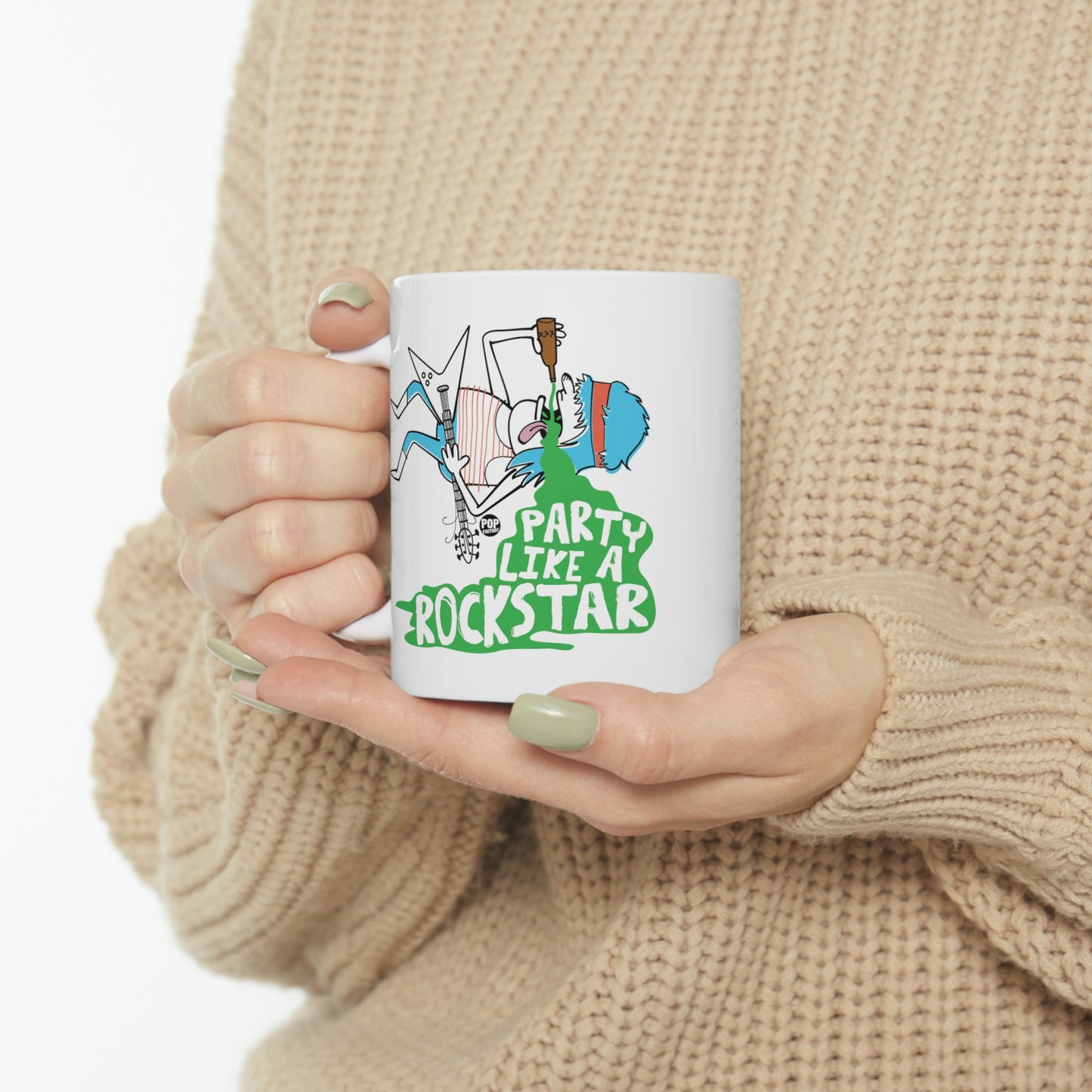 PARTY LIKE A ROCKSTAR COFFEE MUG