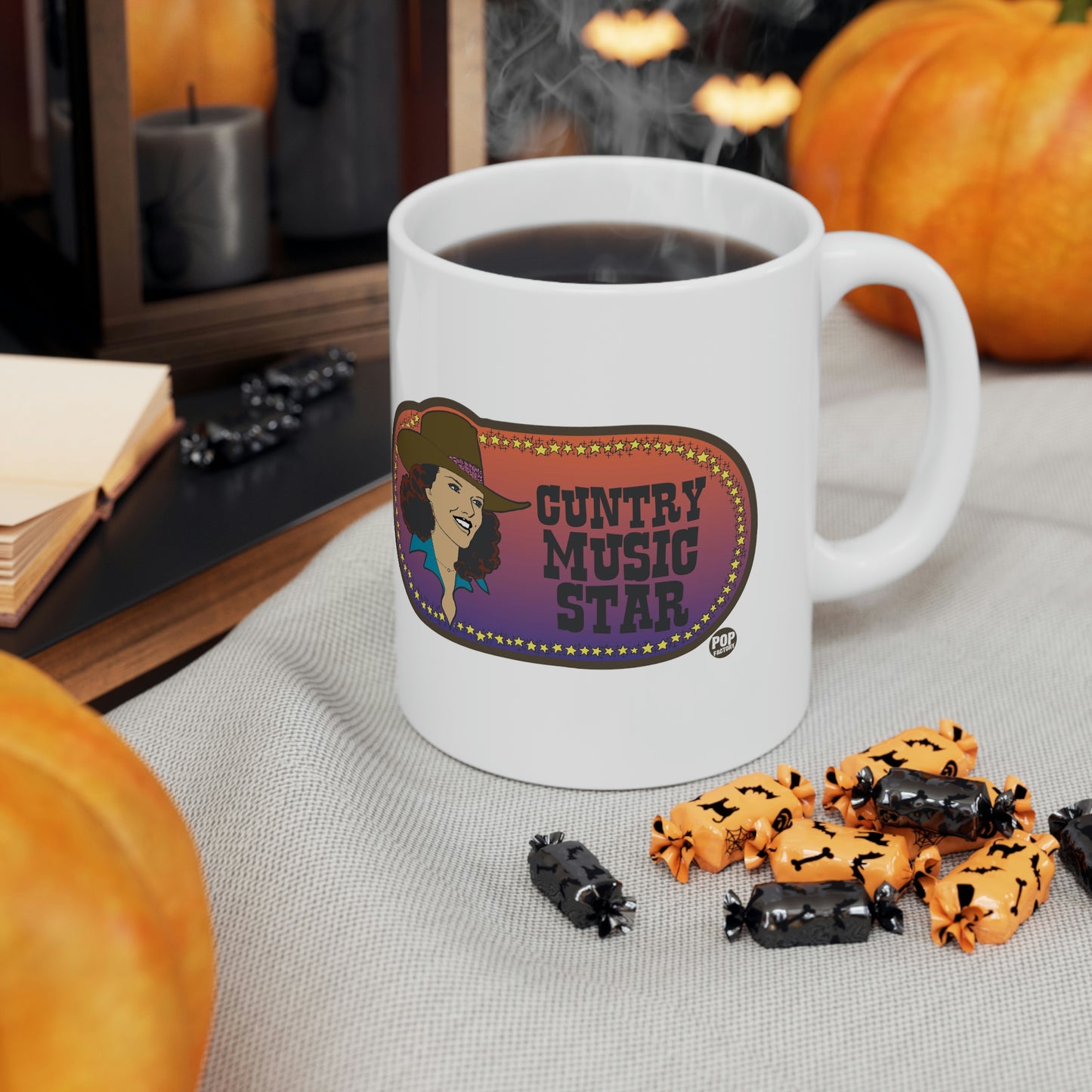 CUNTRY MUSIC STAR COFFEE MUG