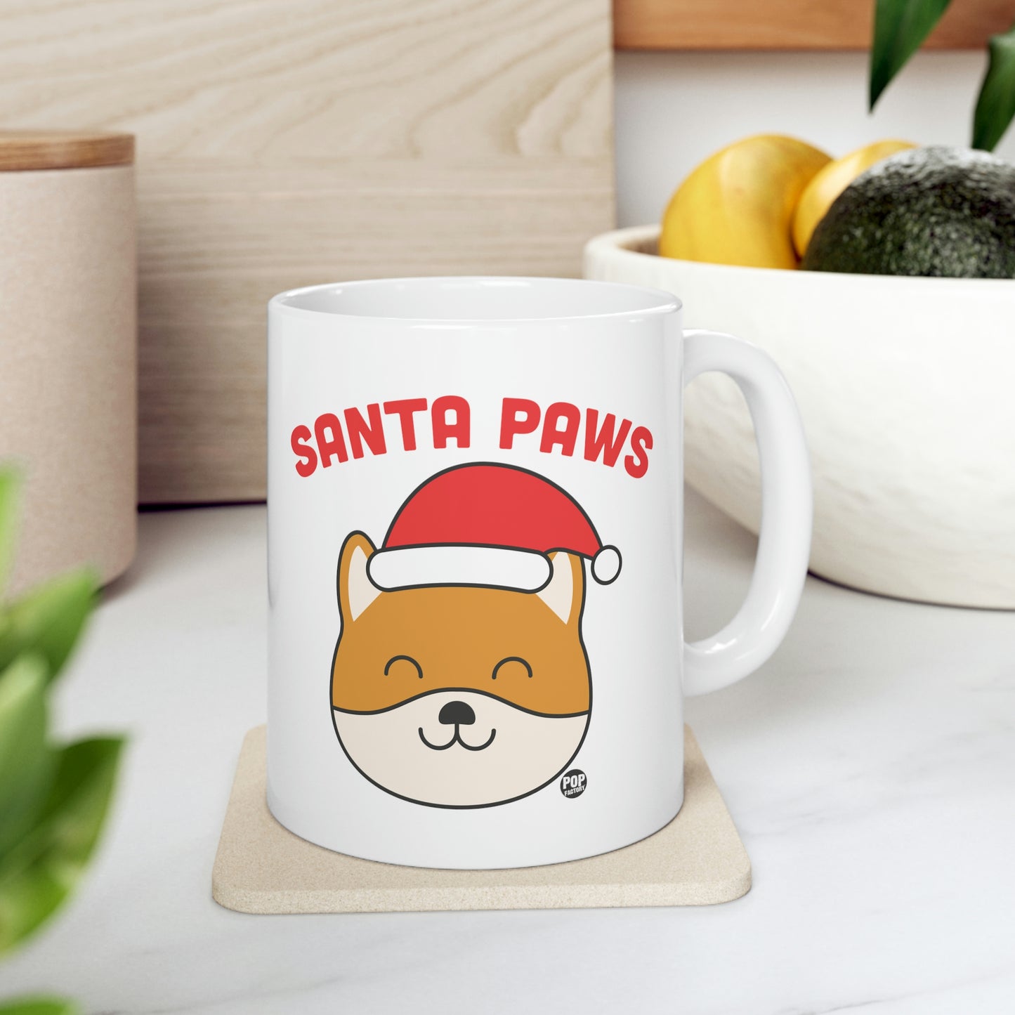 Santa Paws Dog Mug