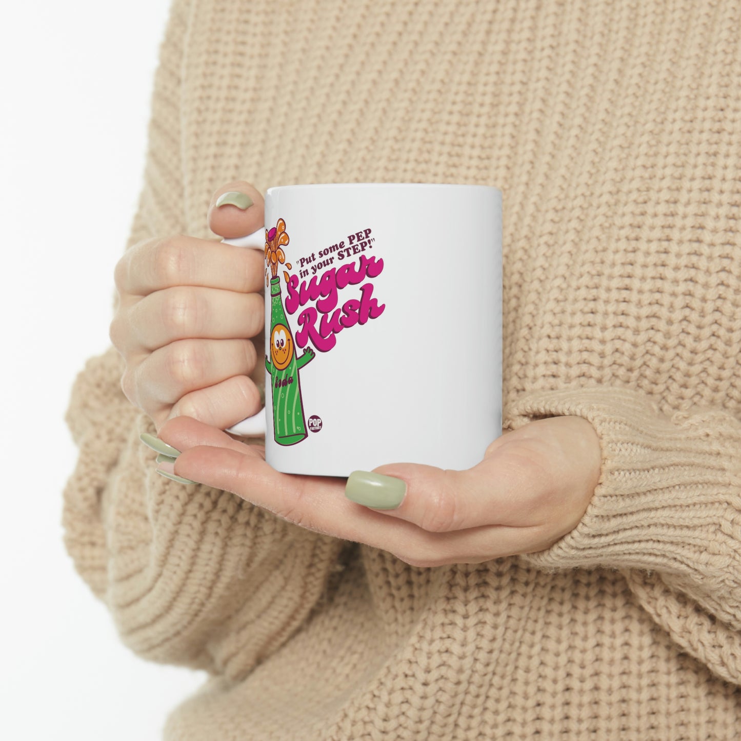 FUNSHINE-PUT SOME PEP IN YOUR STEP! SODA COFFEE MUG