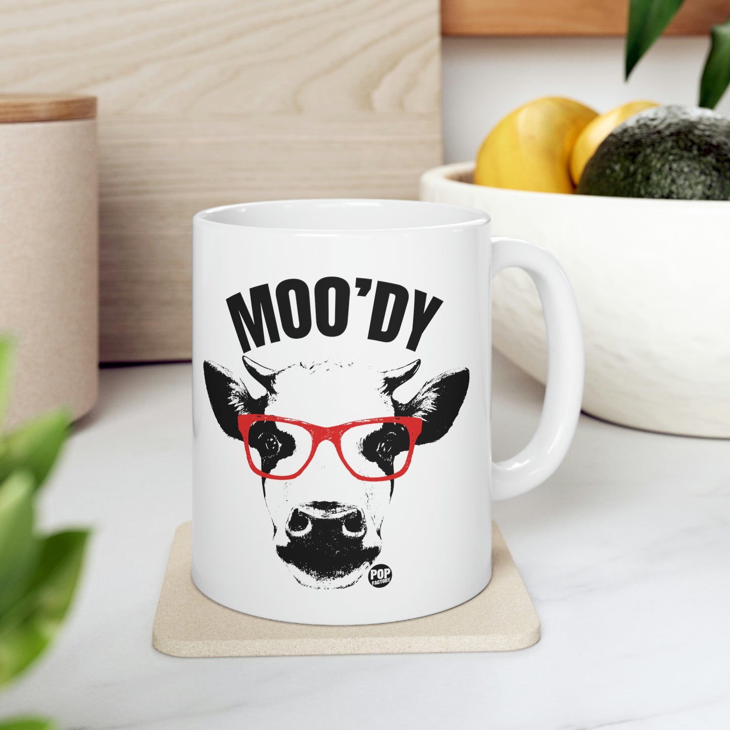 MOO'DY COW COFFEE MUG