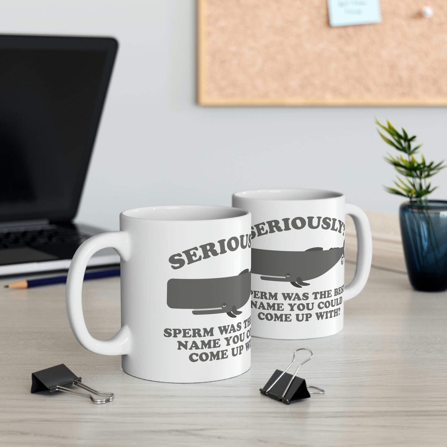 Sperm Whale Name Mug