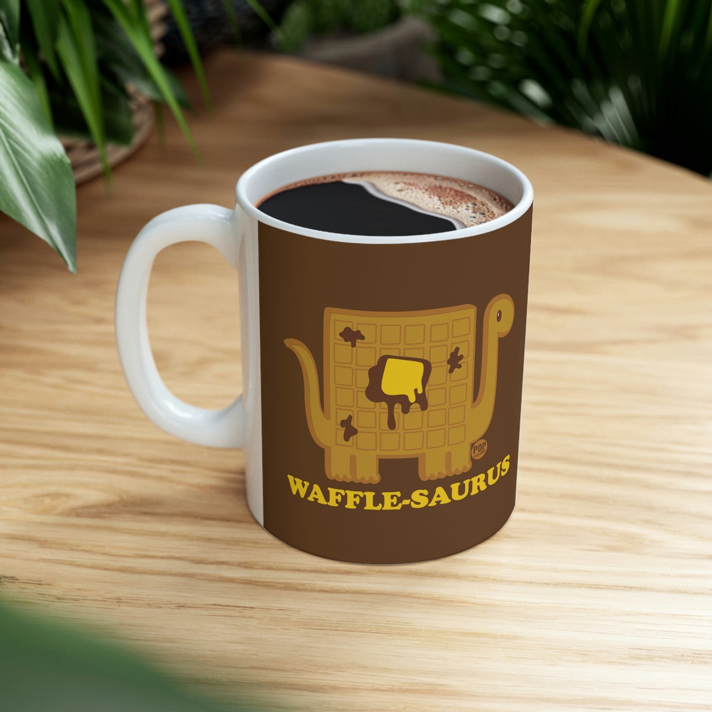 Waffle Saurus Mug