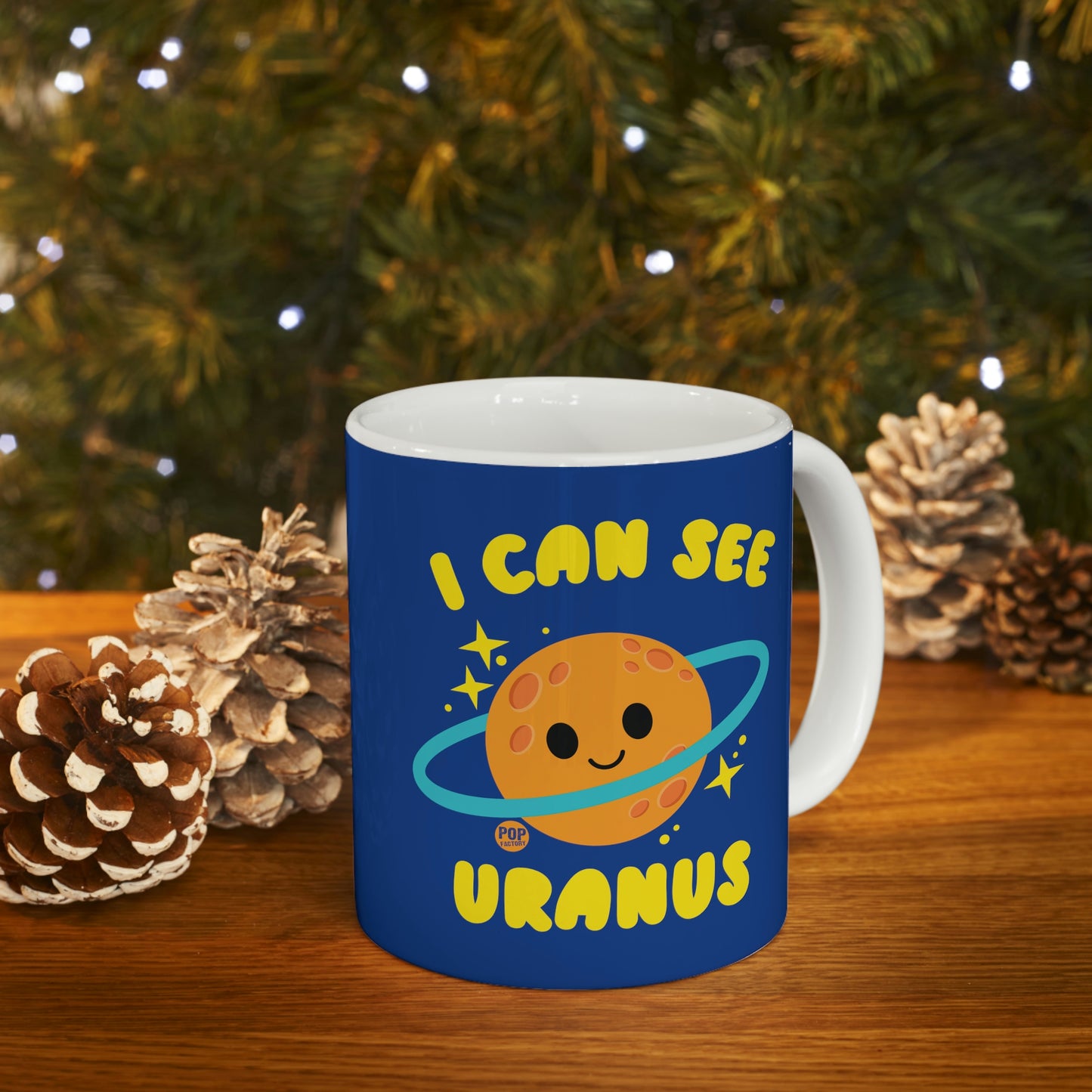 I CAN SEE URANUS COFFEE MUG