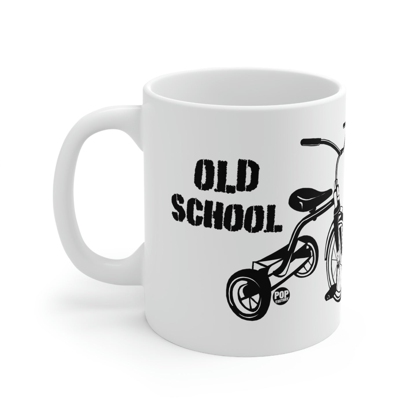 OLD SCHOOL BIKE COFFEE MUG