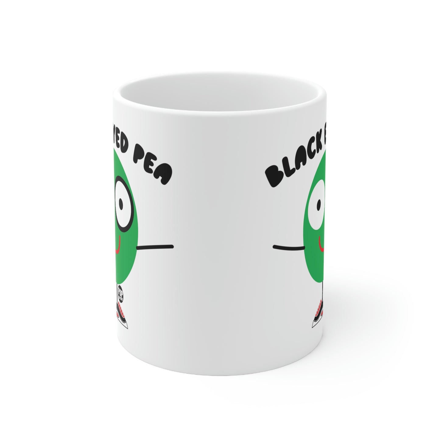 BLACK EYED PEA COFFEE MUG