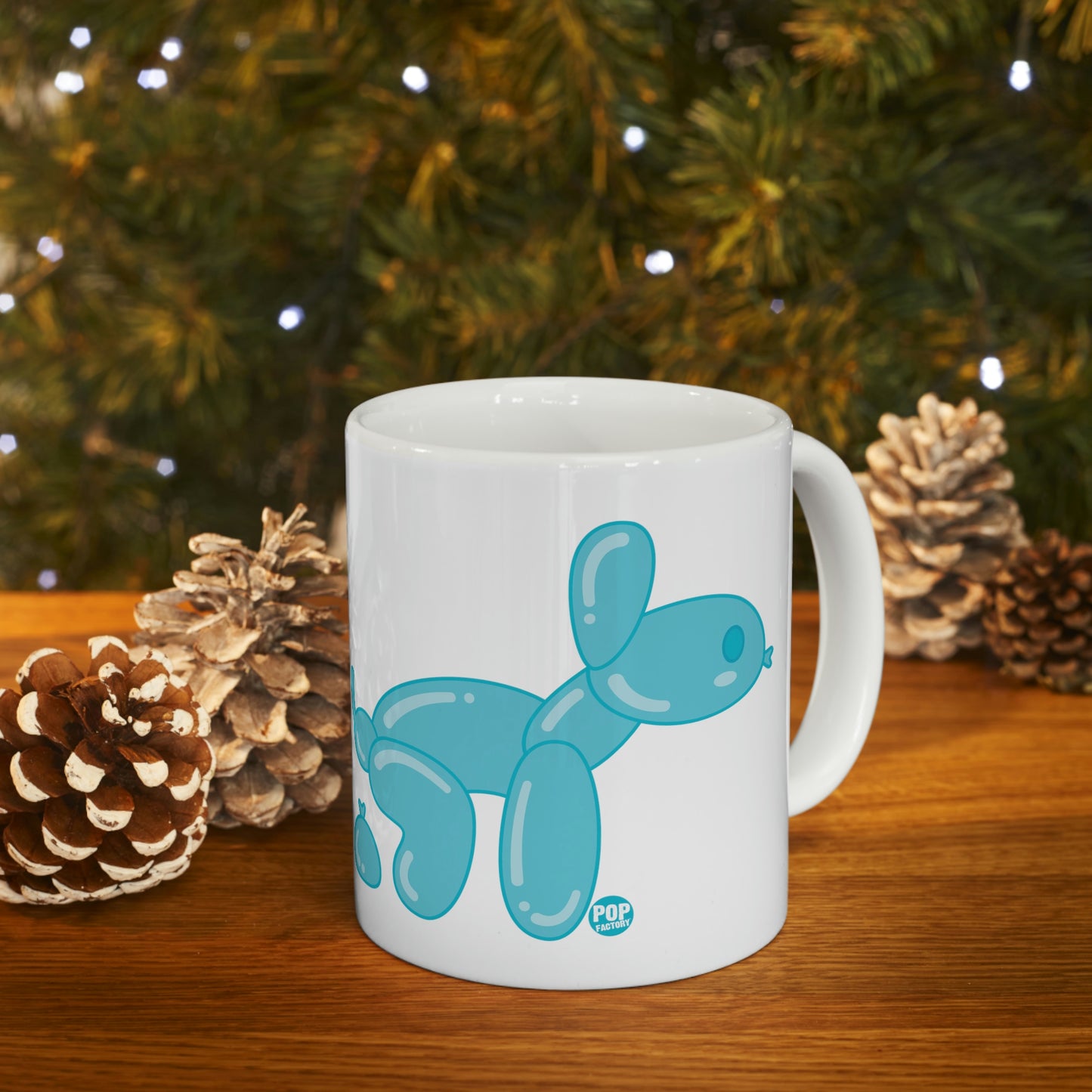 BALLOON DOG POOP COFFEE MUG