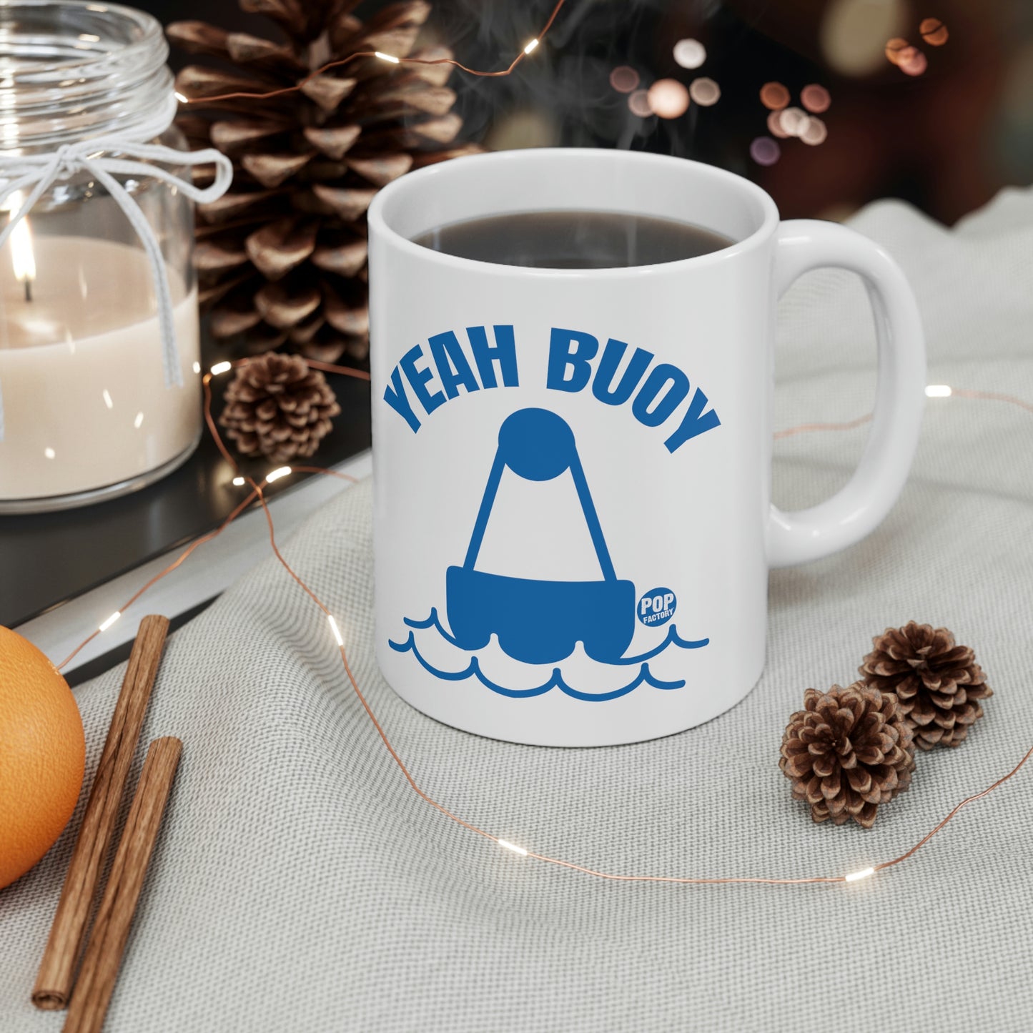 YEAH BUOY COFFEE MUG