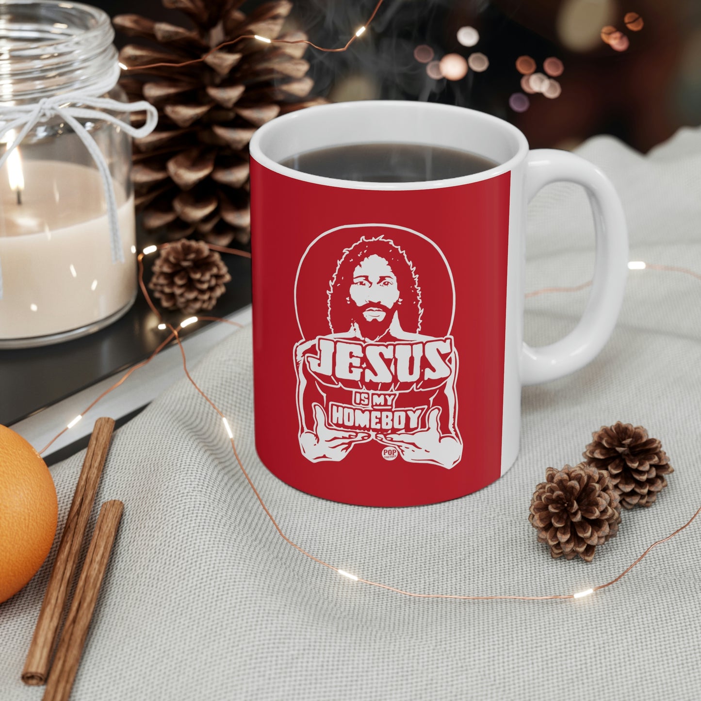 JESUS IS MY HOMEBOY COFFEE MUG