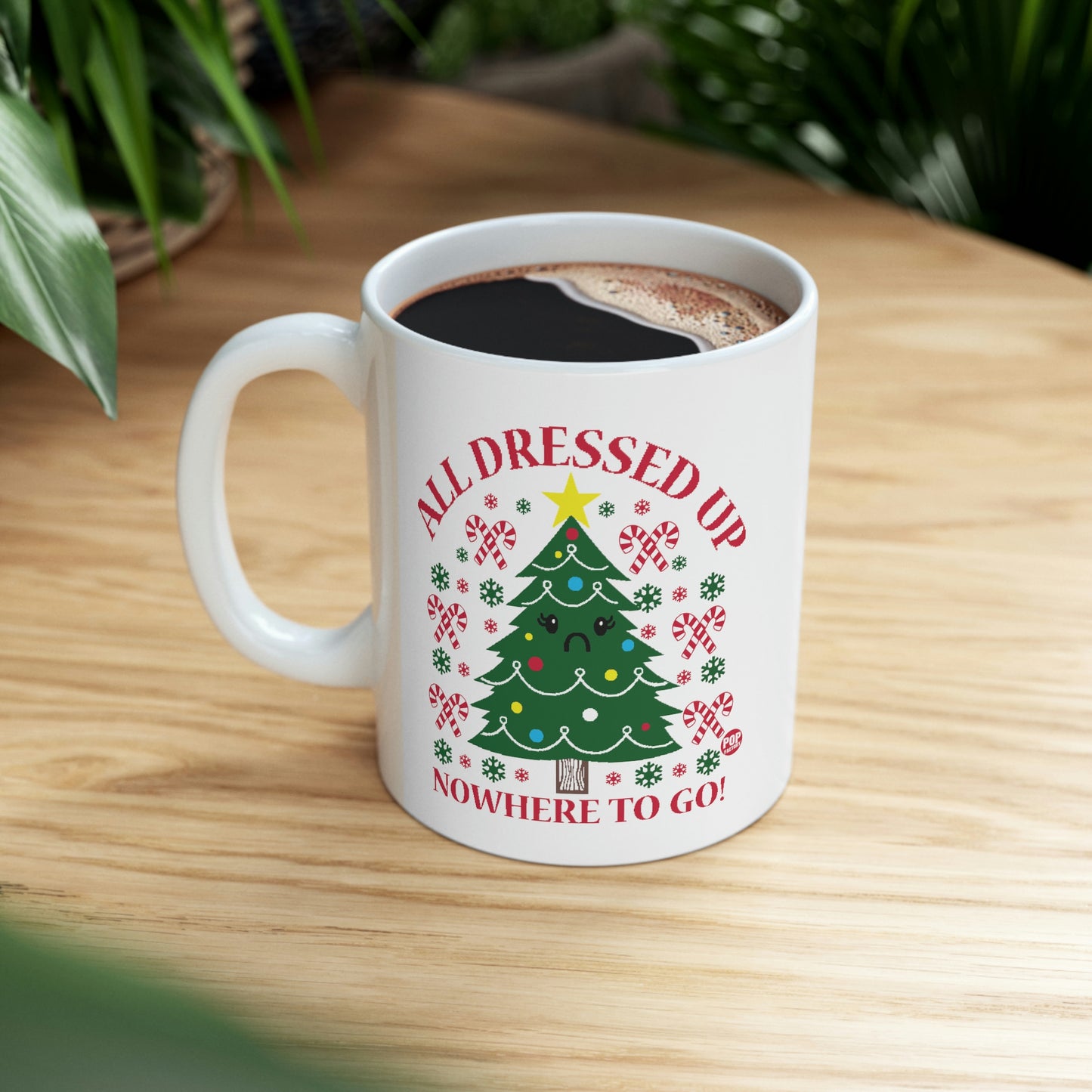 ALL DRESSED UP X-MAS TREE - 11 Oz COFFEE MUG