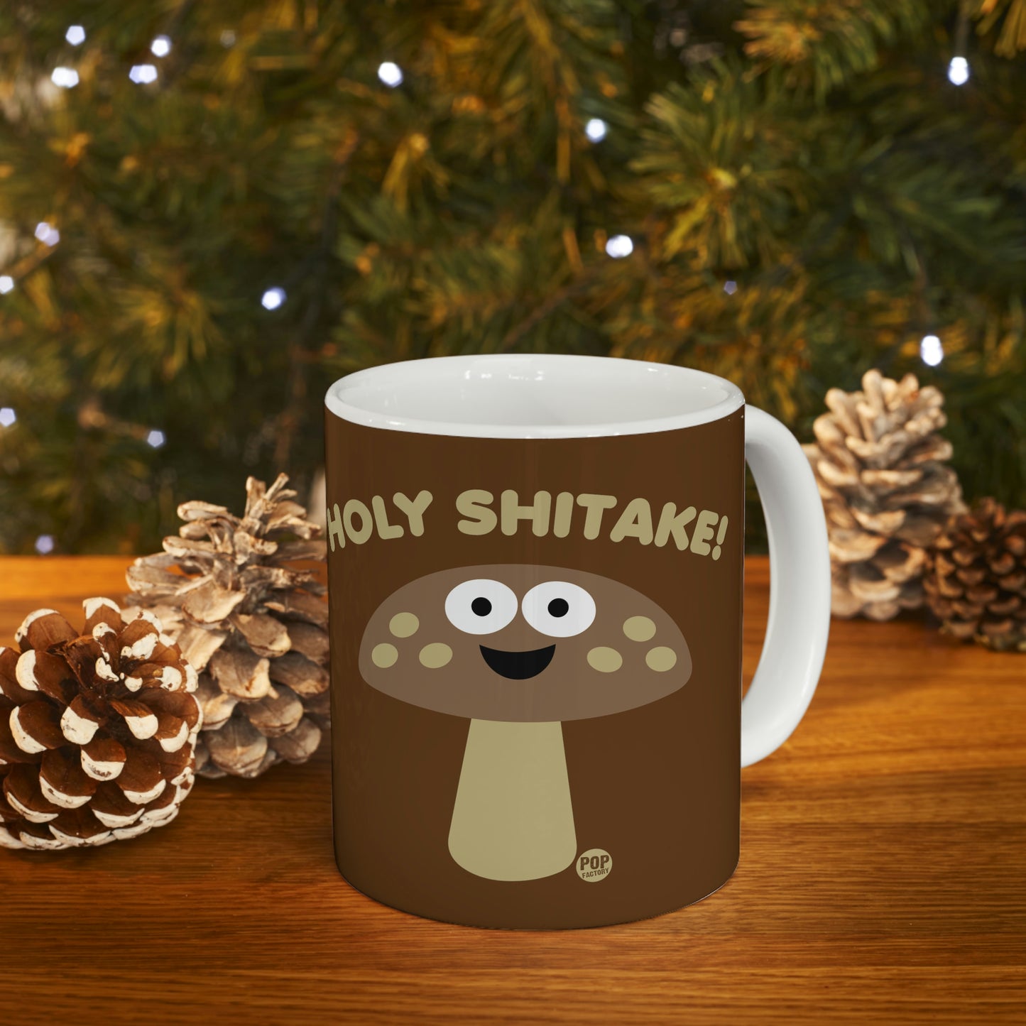 HOLY SHITAKE COFFEE MUG