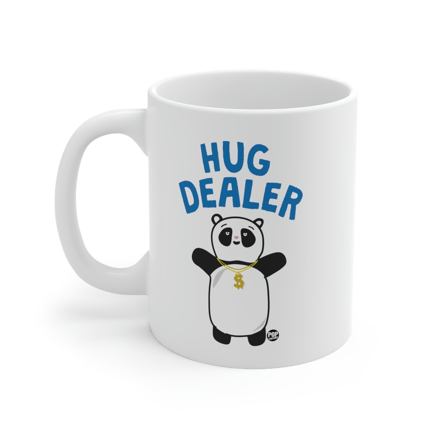 HUG DEALER PANDA COFFEE MUG