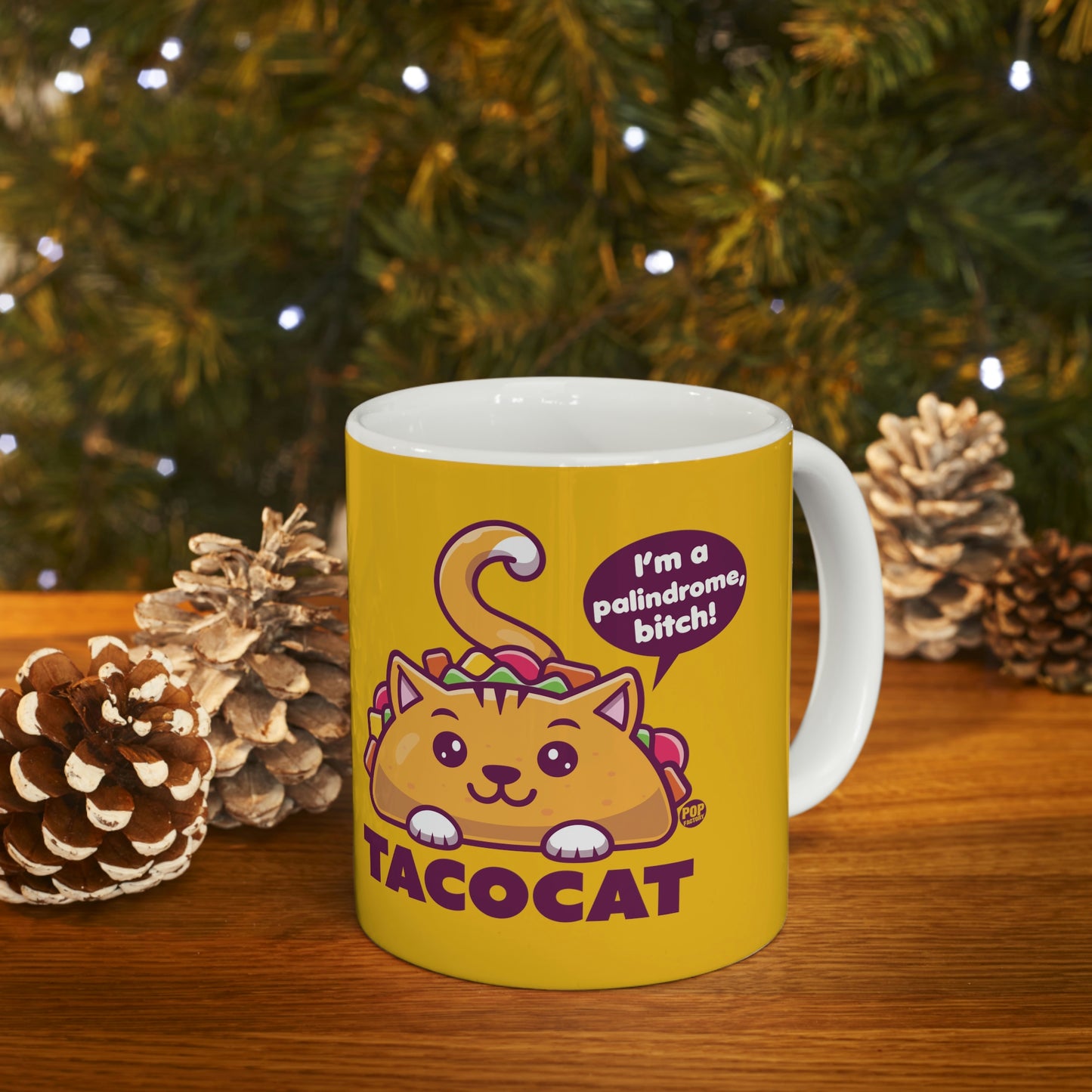 Tacocat Palindrome Mug