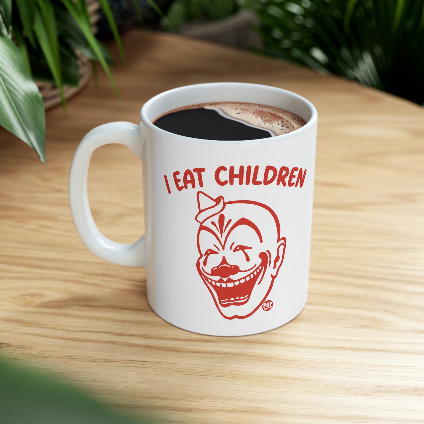 I EAT CHILDREN COFFEE MUG