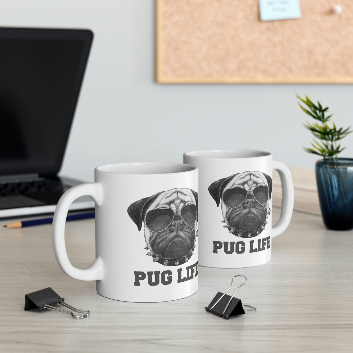 PUG LIFE COFFEE MUG