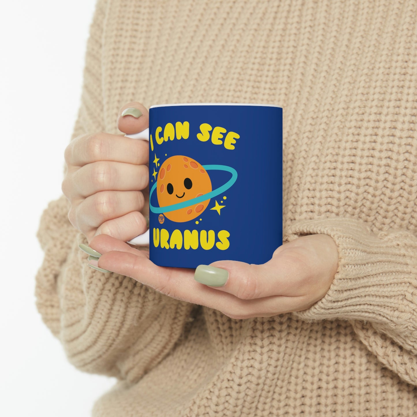 I CAN SEE URANUS COFFEE MUG