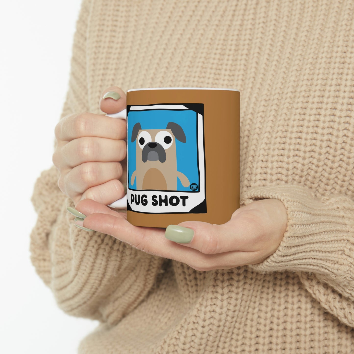 PUG SHOT PUG COFFEE MUG