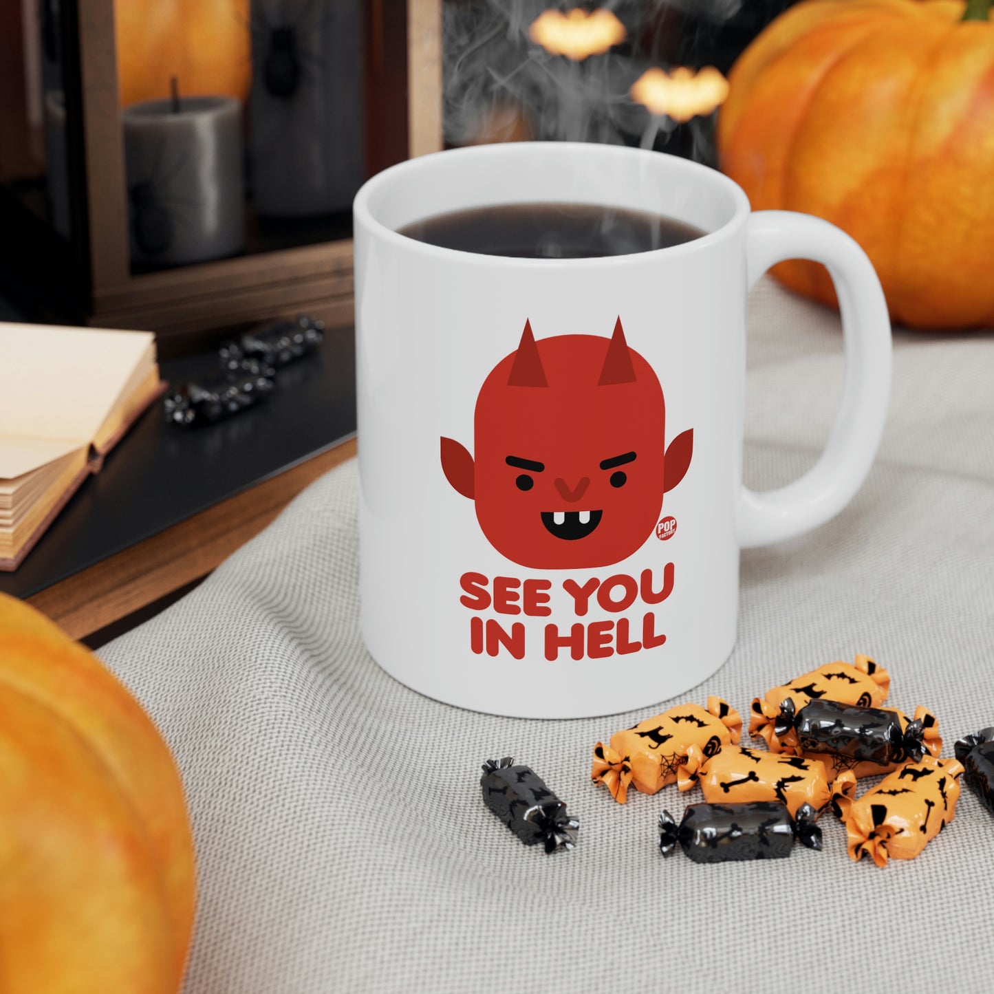 See You In Hell Devil Mug