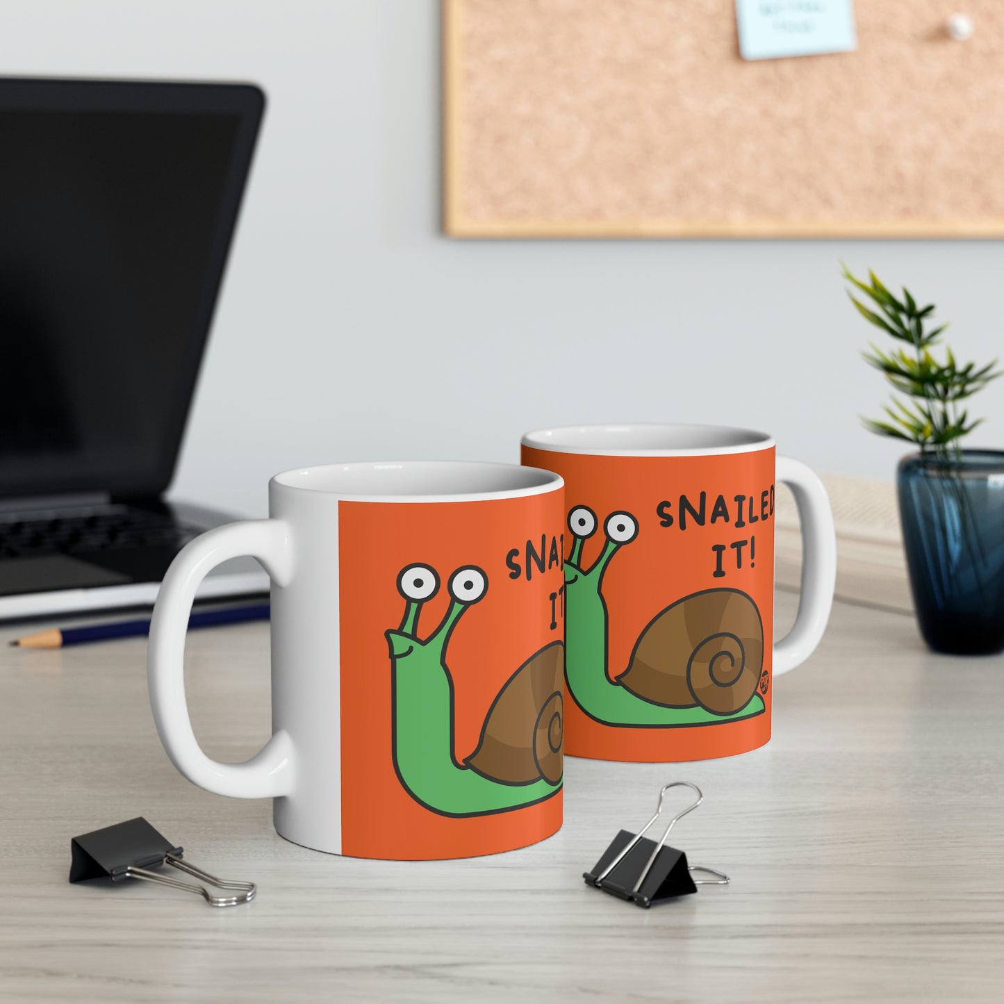 Snailed It Snail Mug