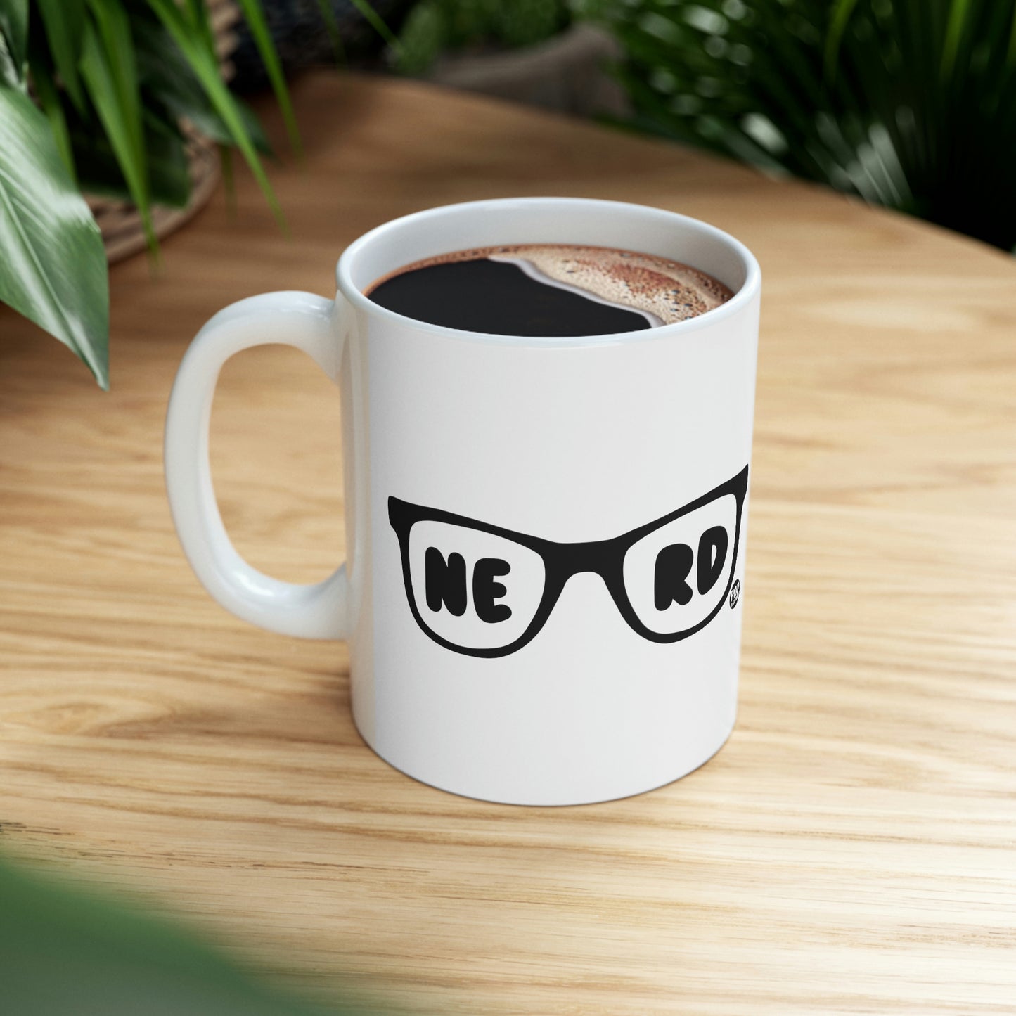 NERD GLASSES COFFEE MUG