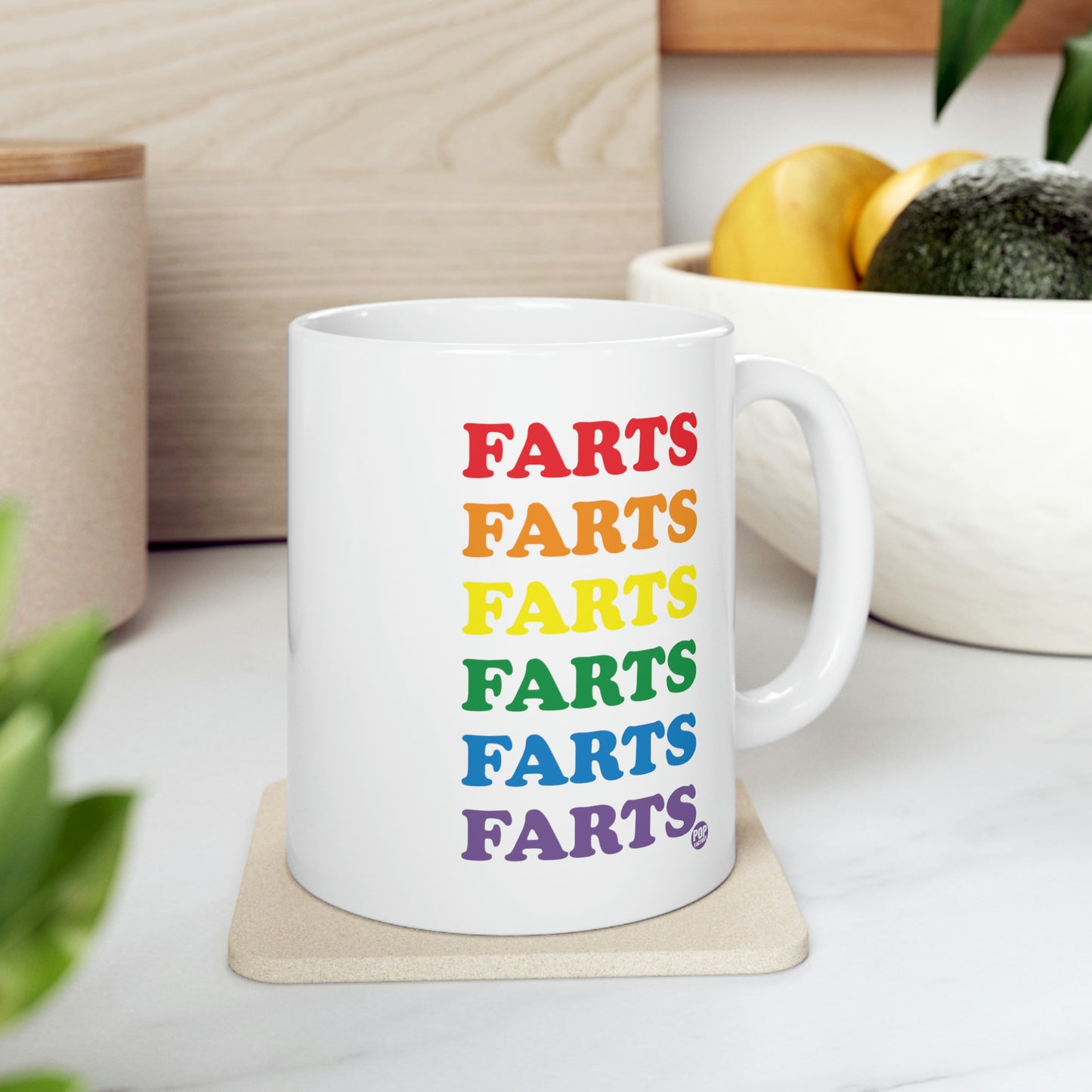 FARTS FARTS FARTS COFFEE MUG