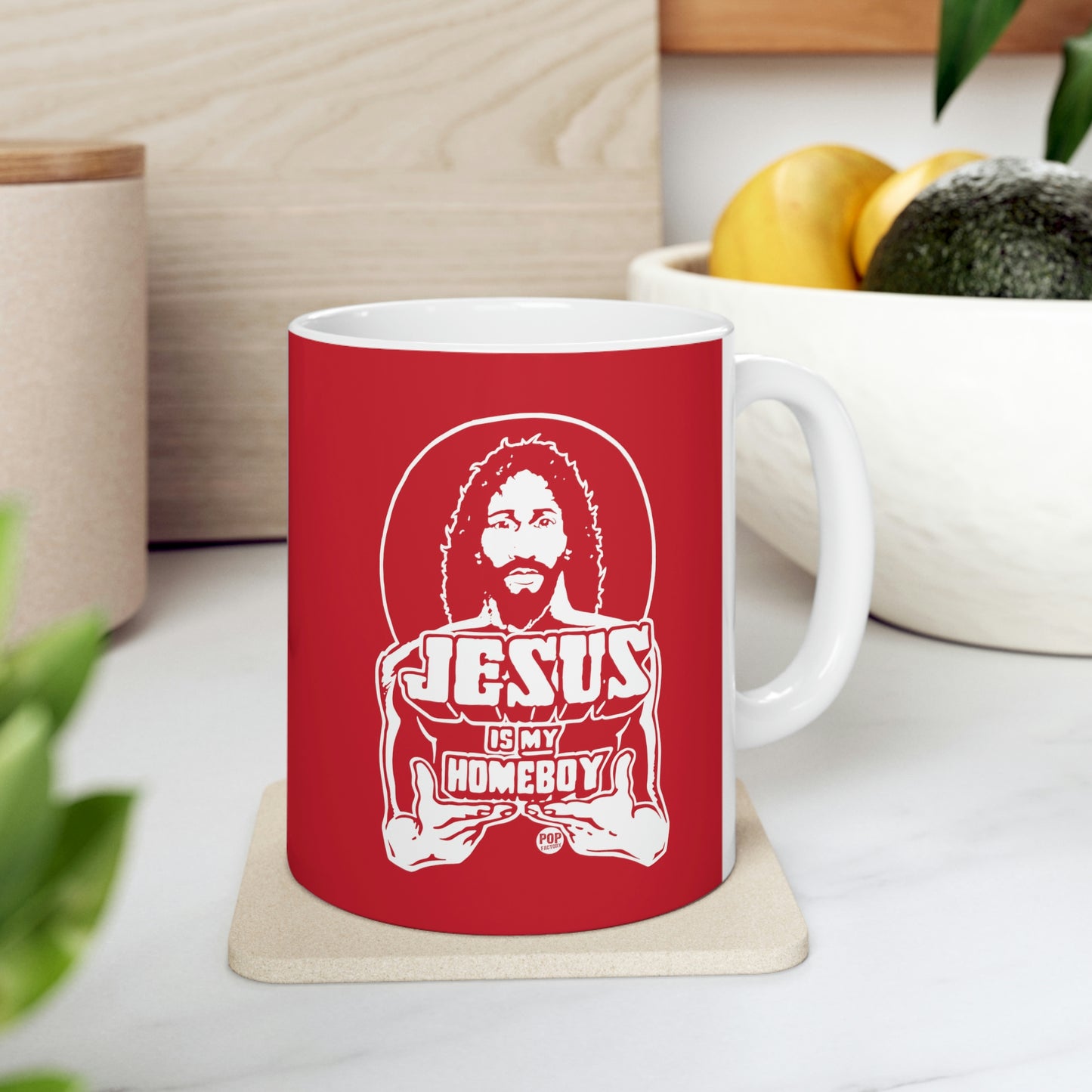 JESUS IS MY HOMEBOY COFFEE MUG