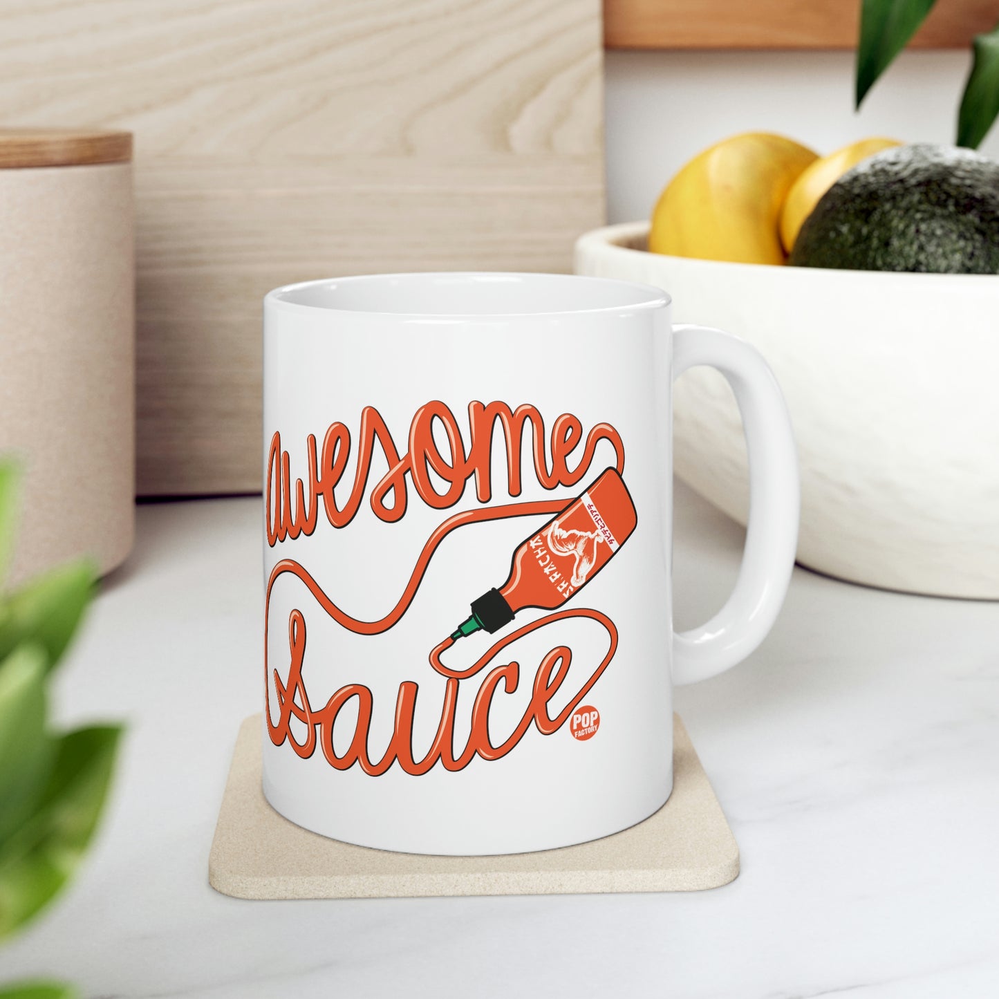 AWESOME SAUCE COFFEE MUG