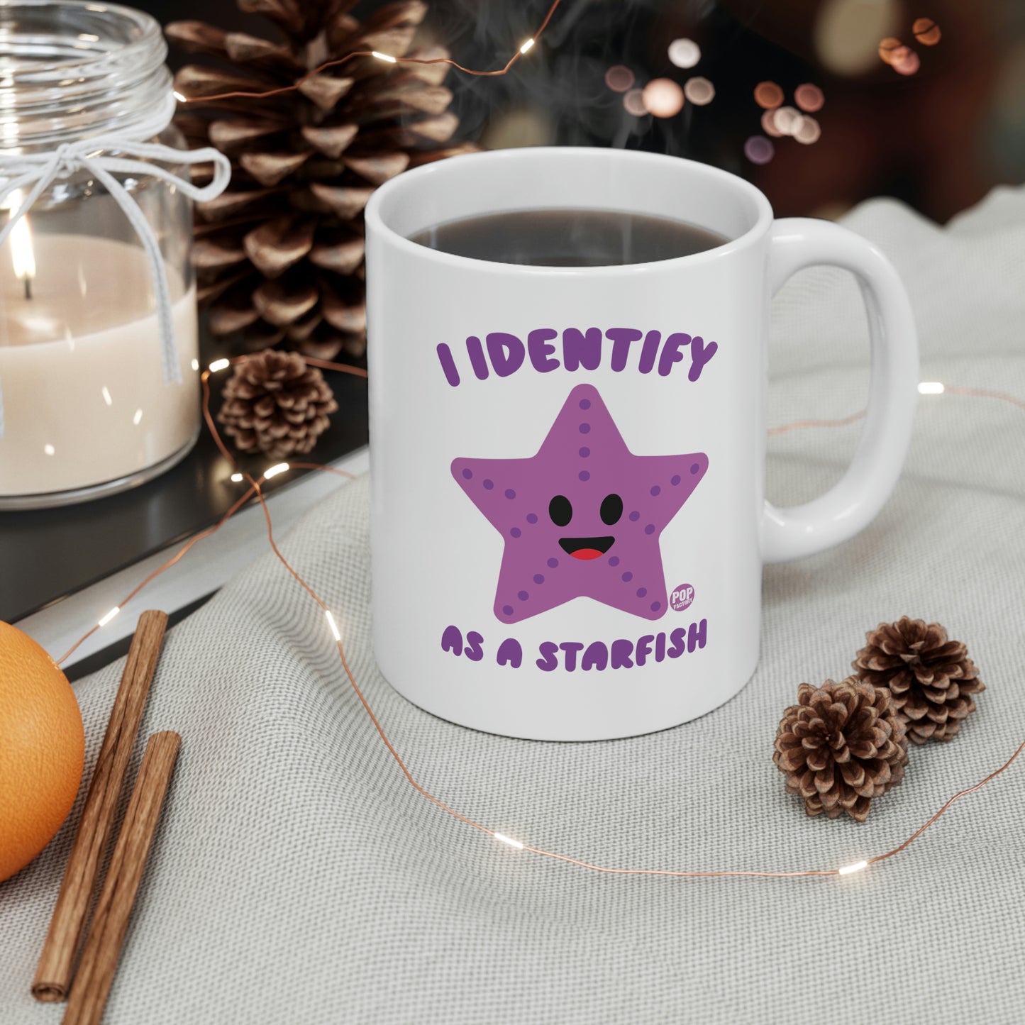 Identify As A Starfish Coffee Mug