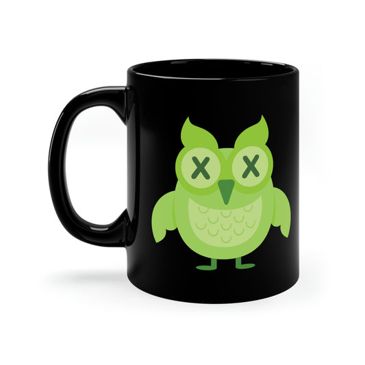 DEADIMALS OWL COFFEE MUG - Halloween Collection