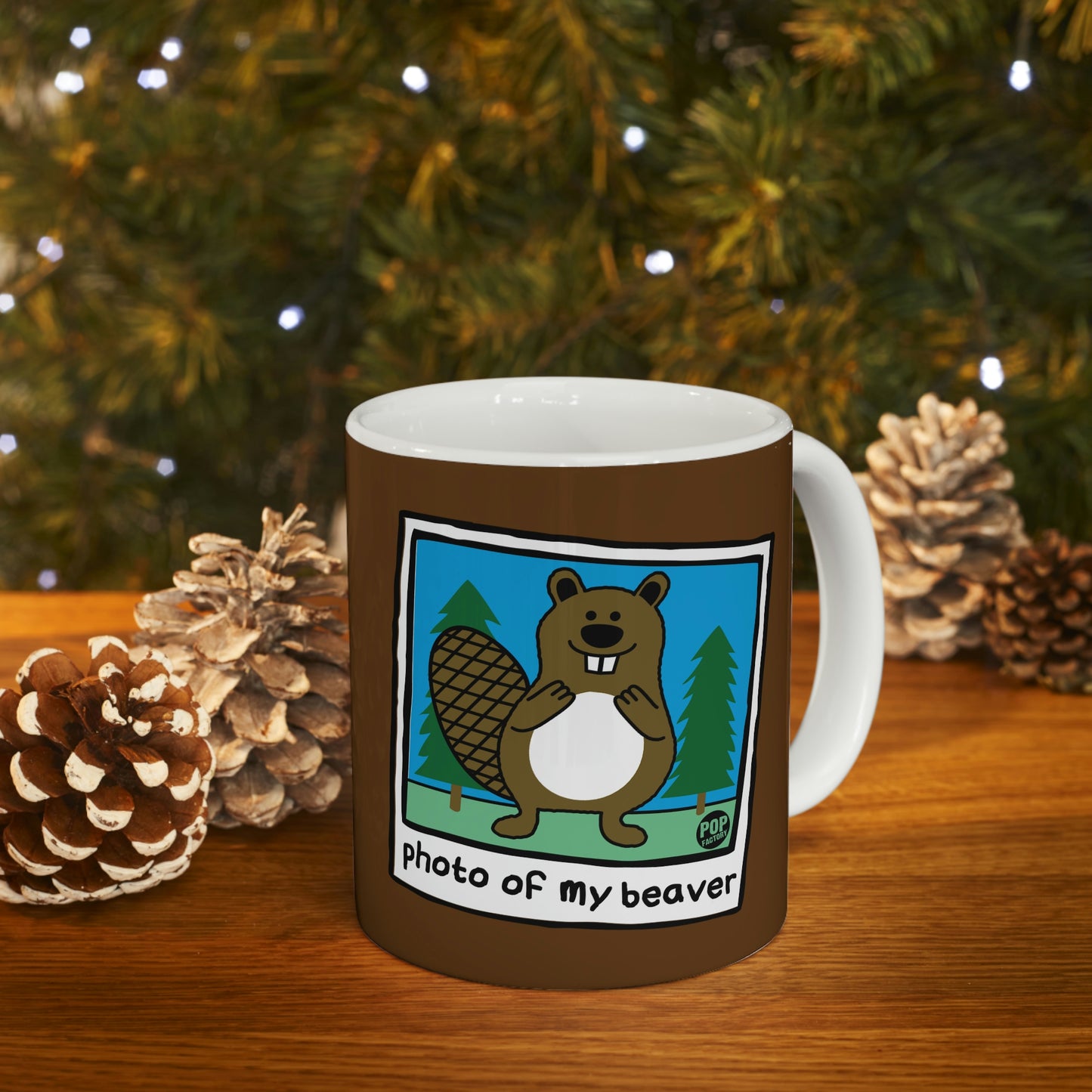 PHOTO OF MY BEAVER COFFEE MUG