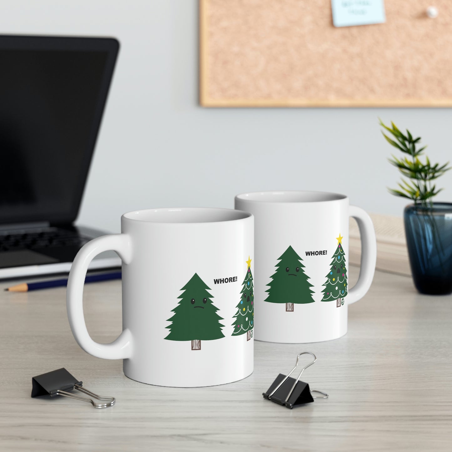 Xmas Tree Whore Mug