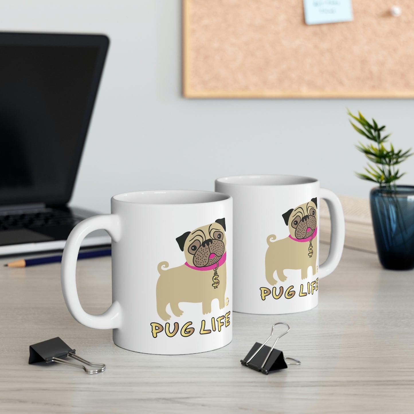 PUG LIFE #2 COFFEE MUG