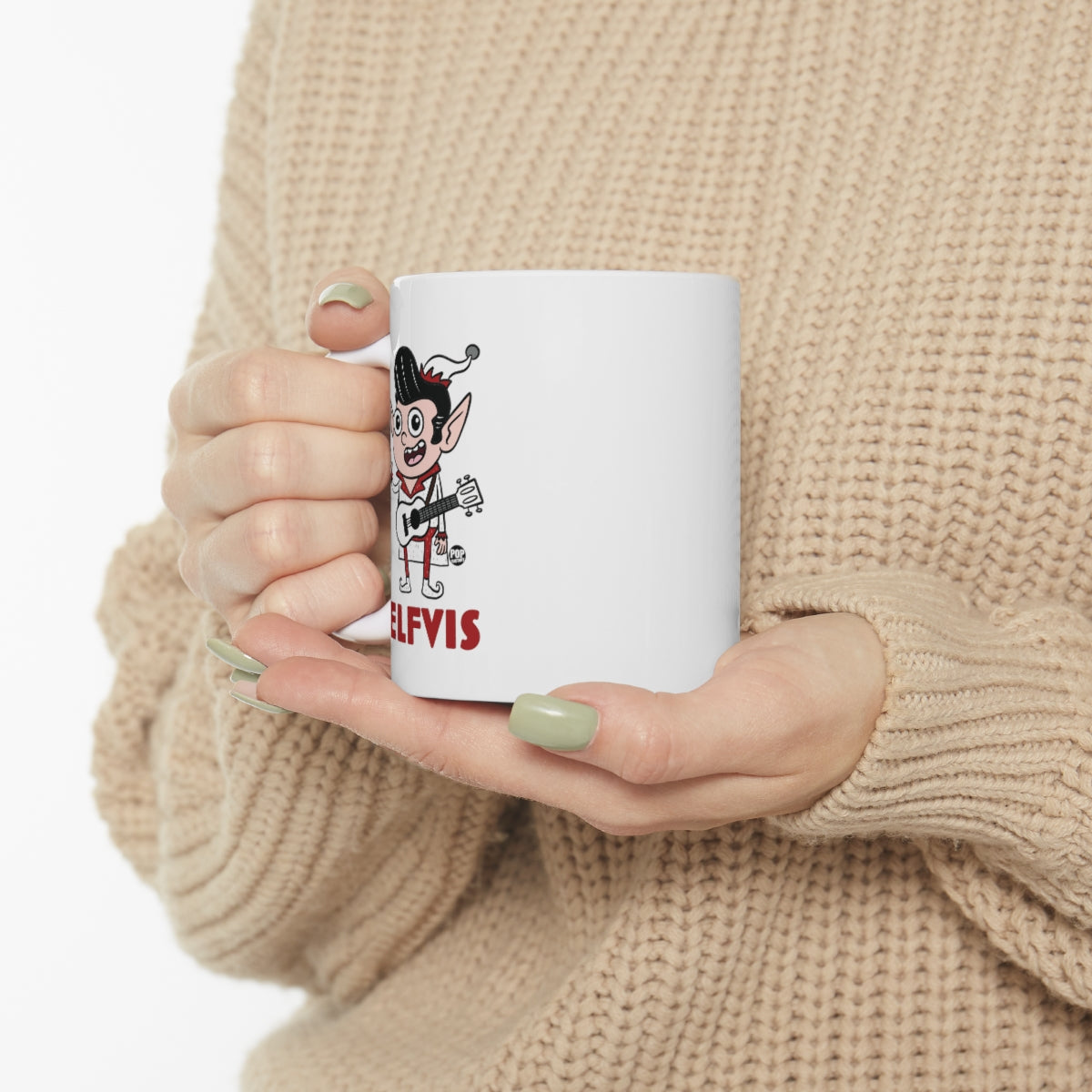 ELFVIS MUG COFFEE MUG