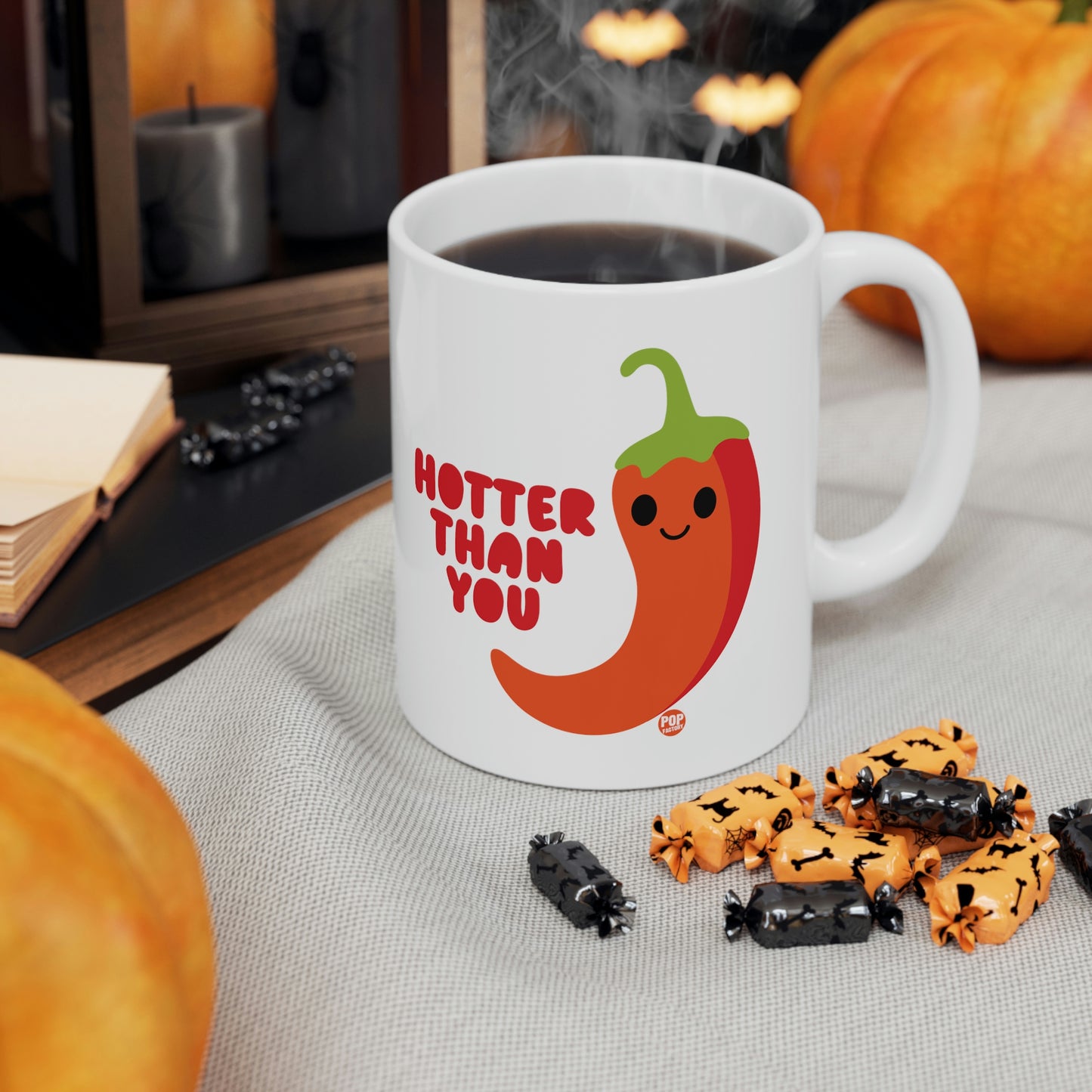 HOTTER THAN YOU PEPPER COFFEE MUG