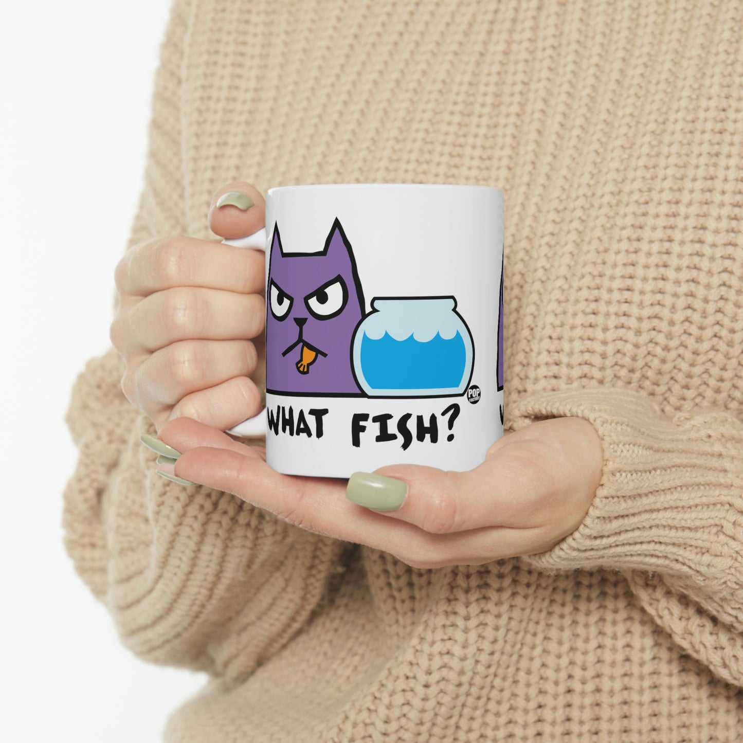 What Fish Cat Mug