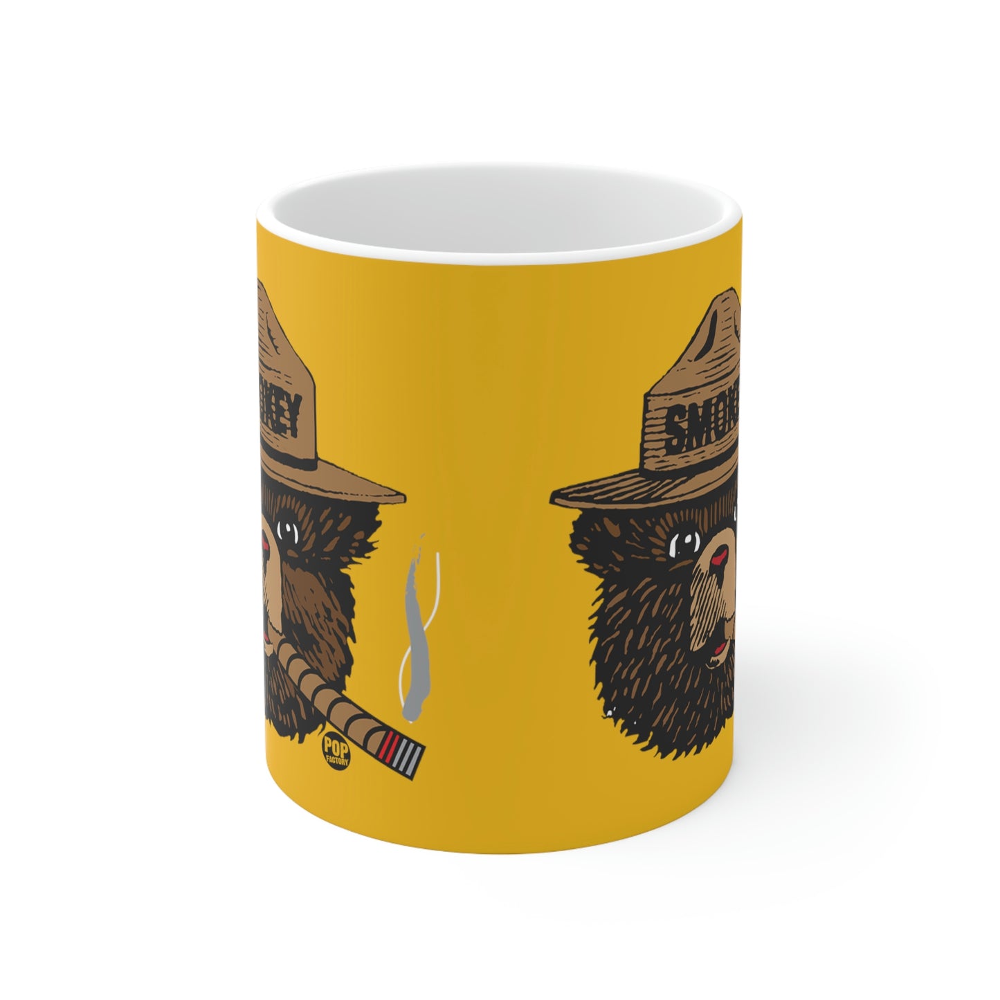 Smoking Smokey Bear Mug