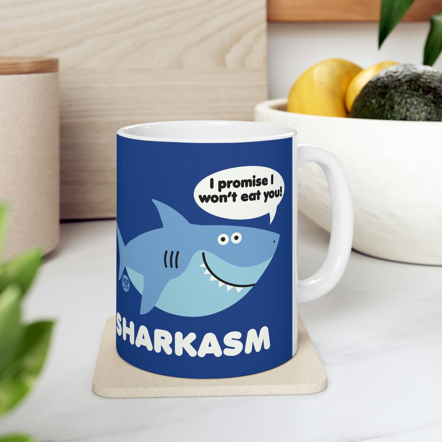 Sharkasm Mug