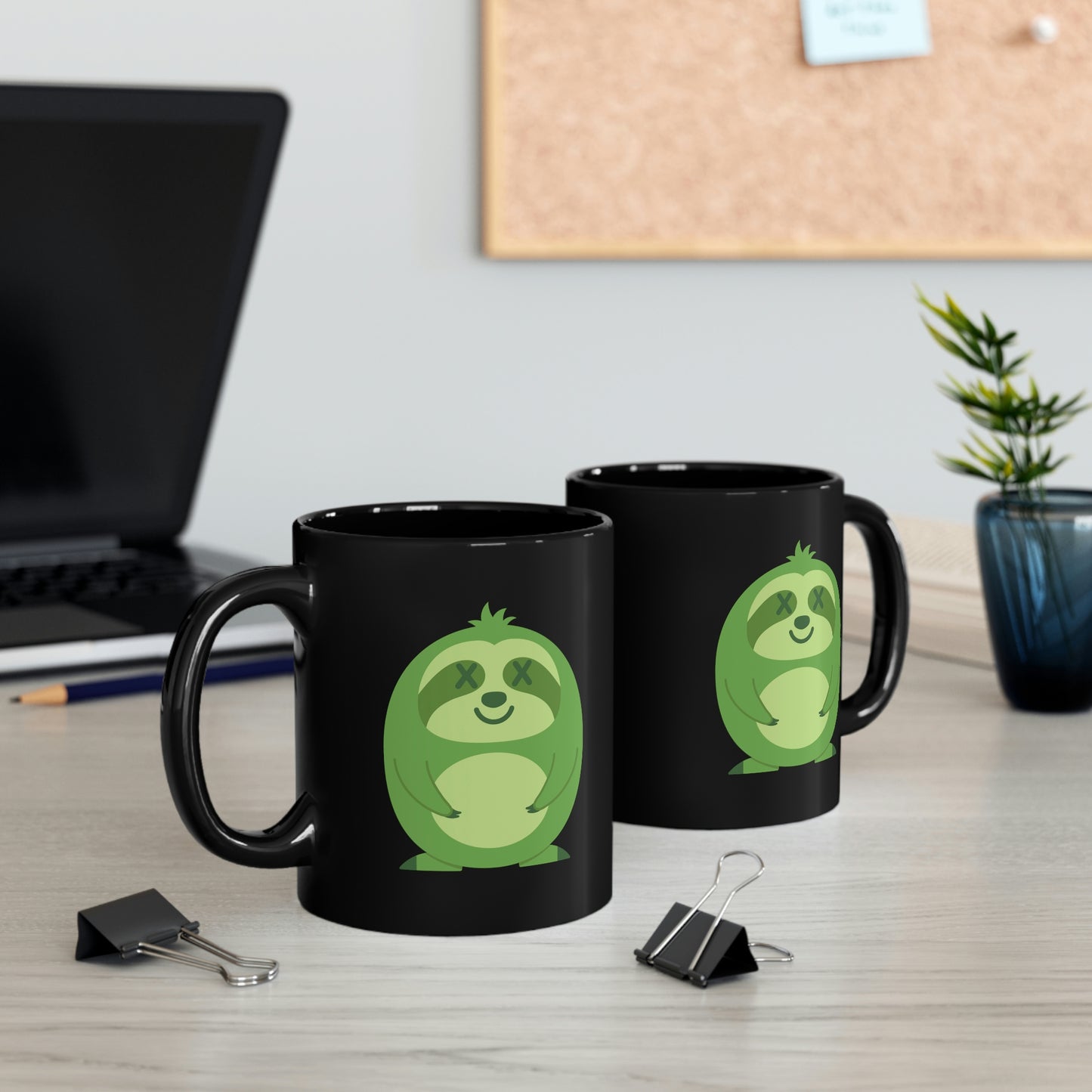 DEADIMALS SLOTH COFFEE MUG