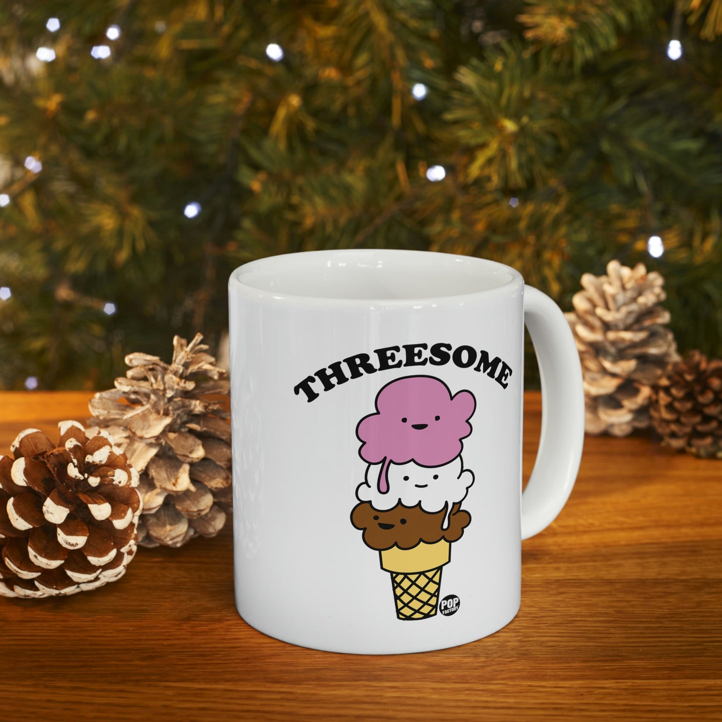 Threesome Icecream Mug