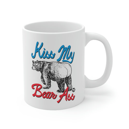 Kiss My Bear Ass Coffee Mug