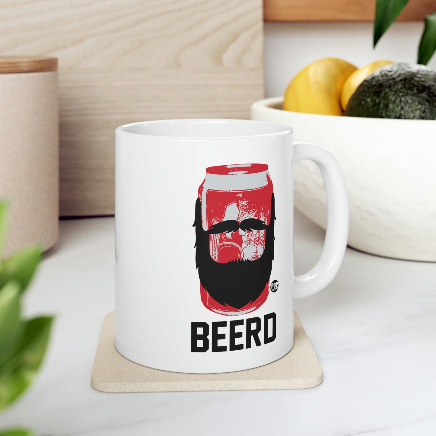 BEERED COFFEE MUG